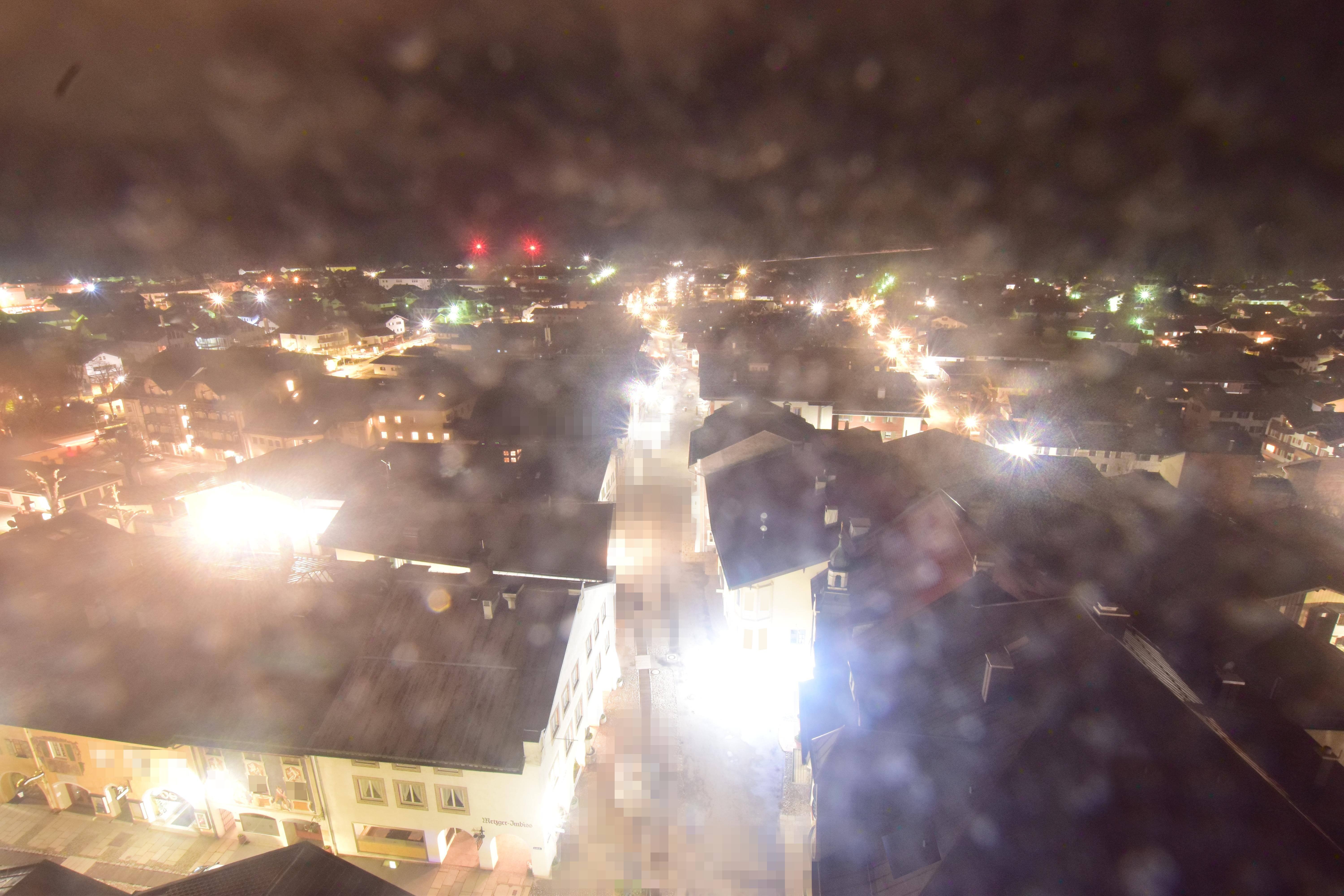 Archiv Foto Webcam Karwendel Mittenwald - Kirche