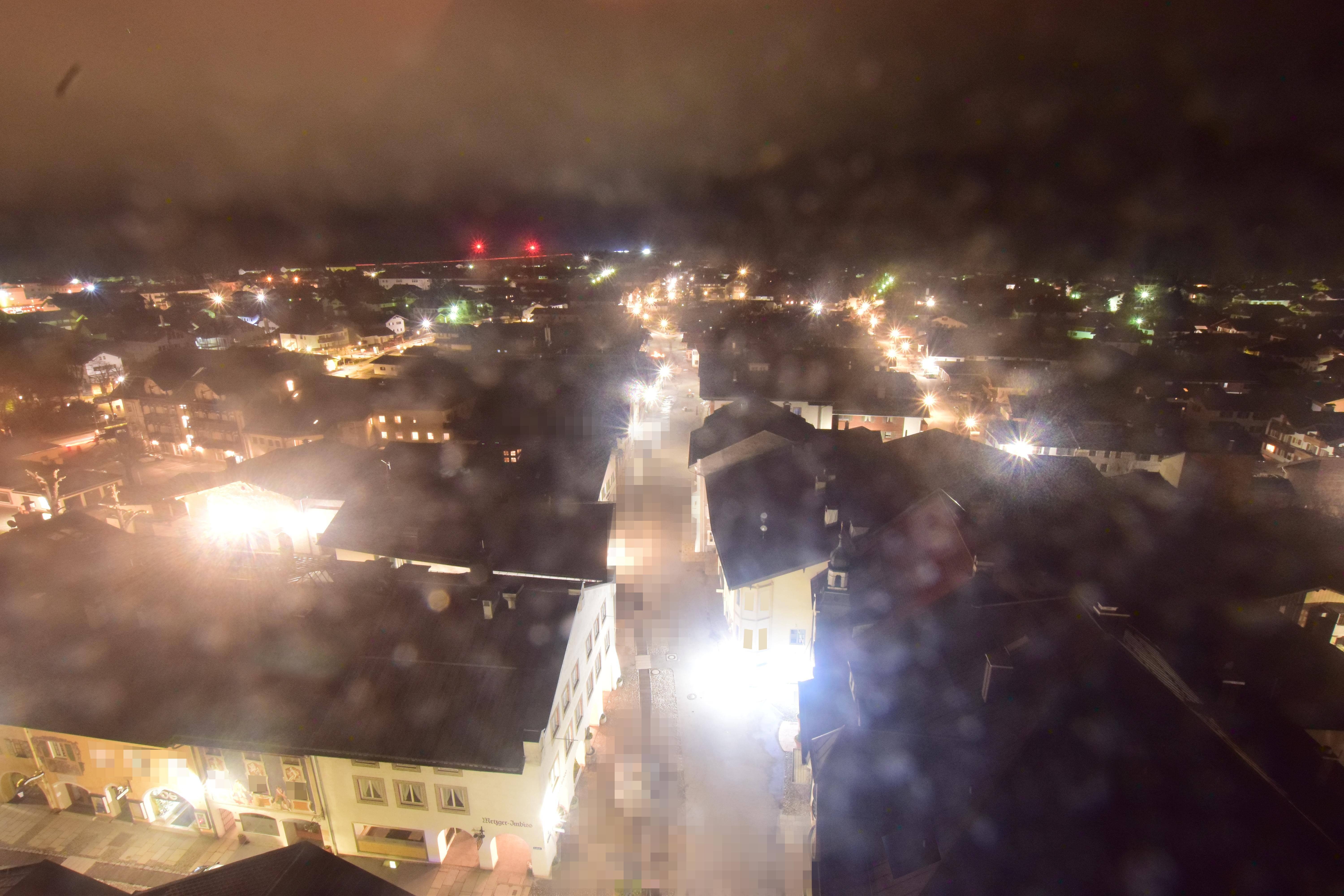 Archiv Foto Webcam Karwendel Mittenwald - Kirche