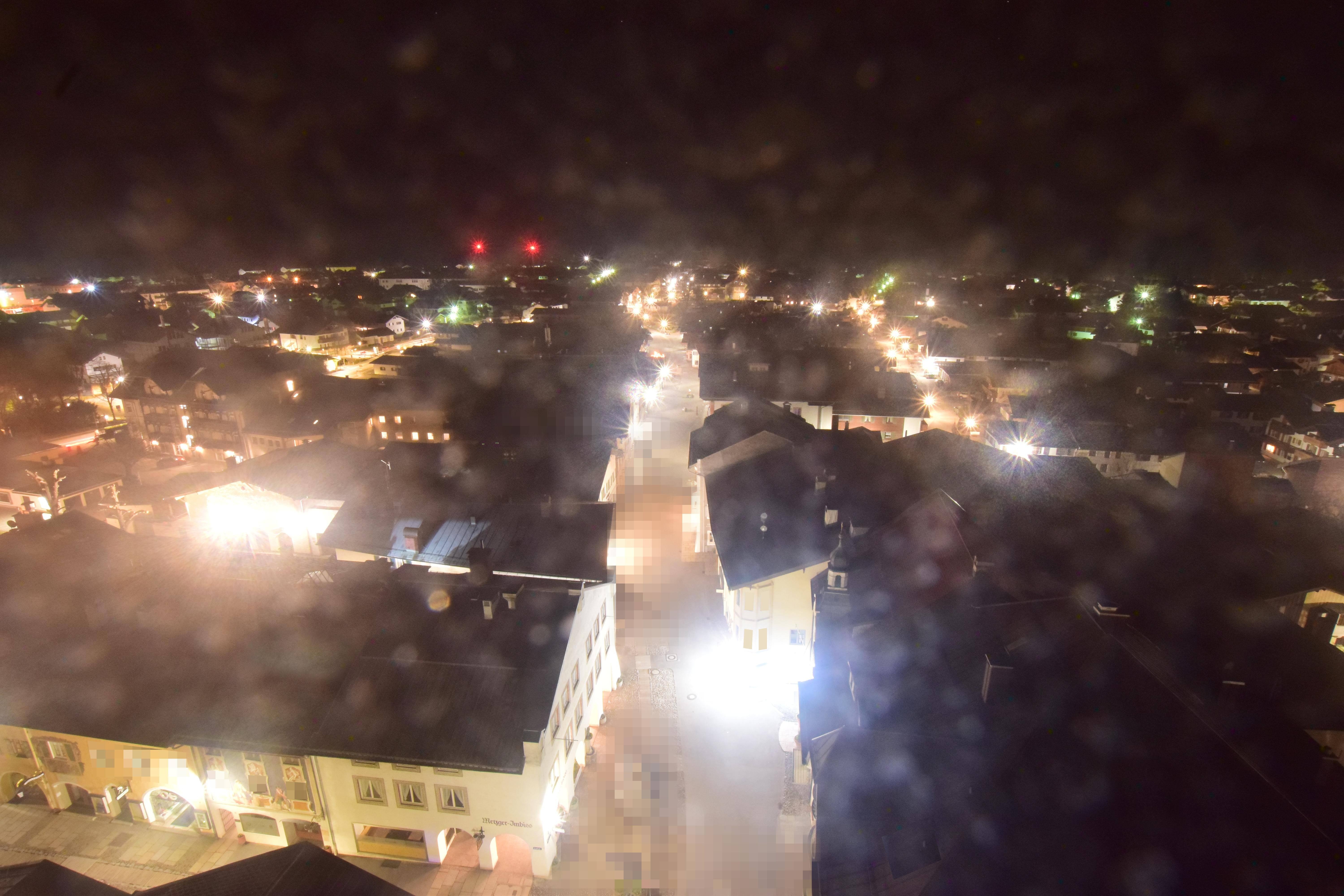 Archiv Foto Webcam Karwendel Mittenwald - Kirche