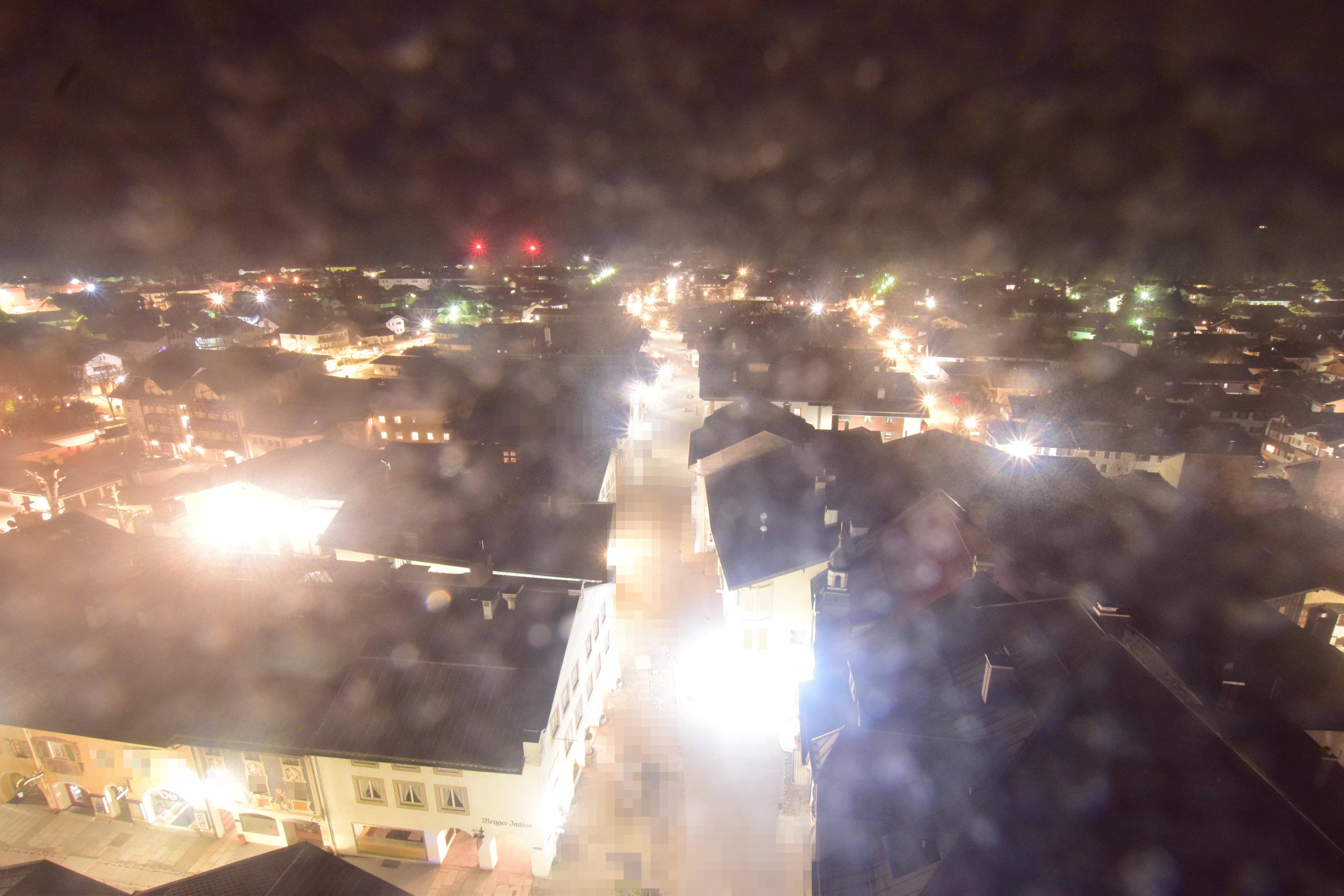 Archiv Foto Webcam Karwendel Mittenwald - Kirche