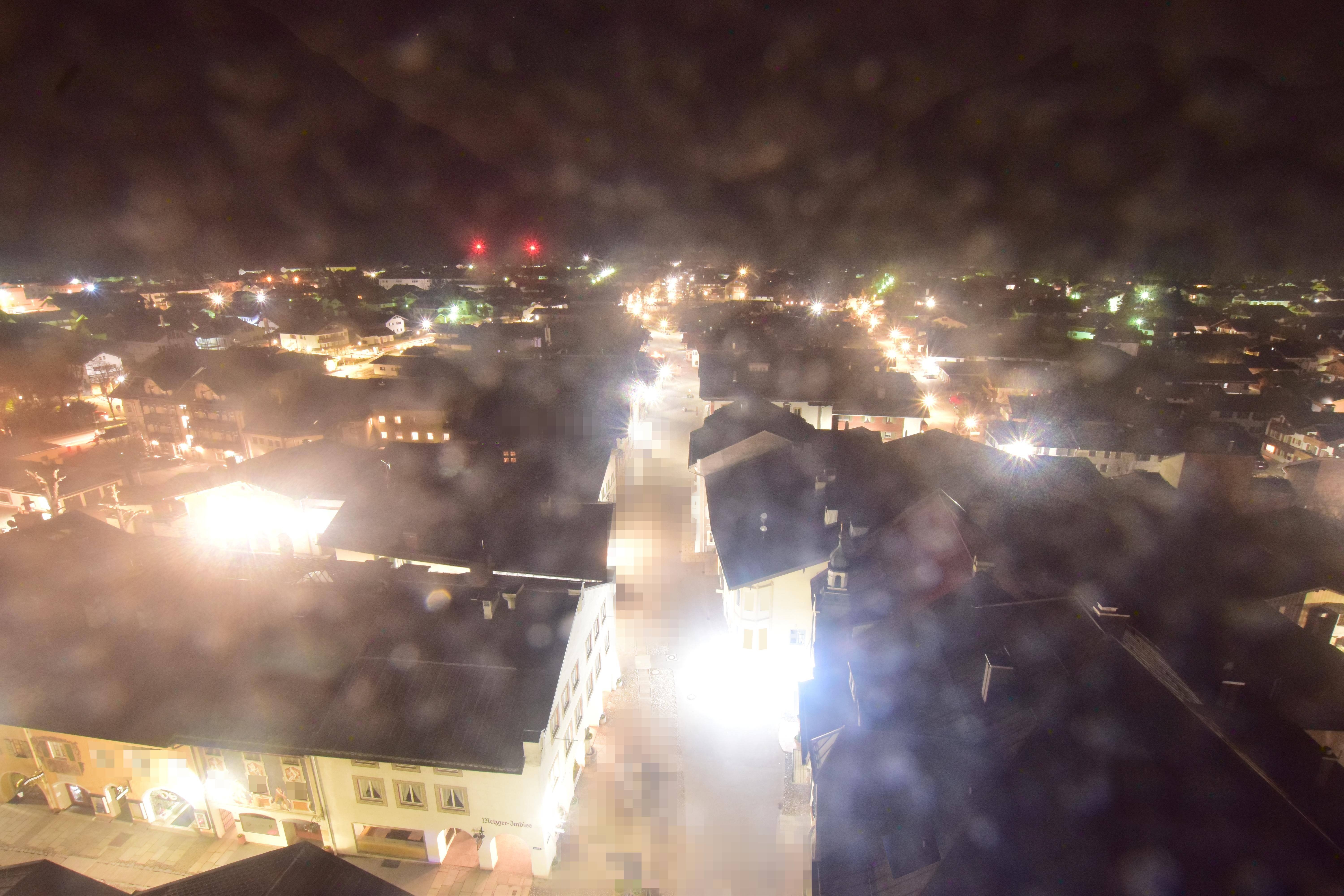 Archiv Foto Webcam Karwendel Mittenwald - Kirche