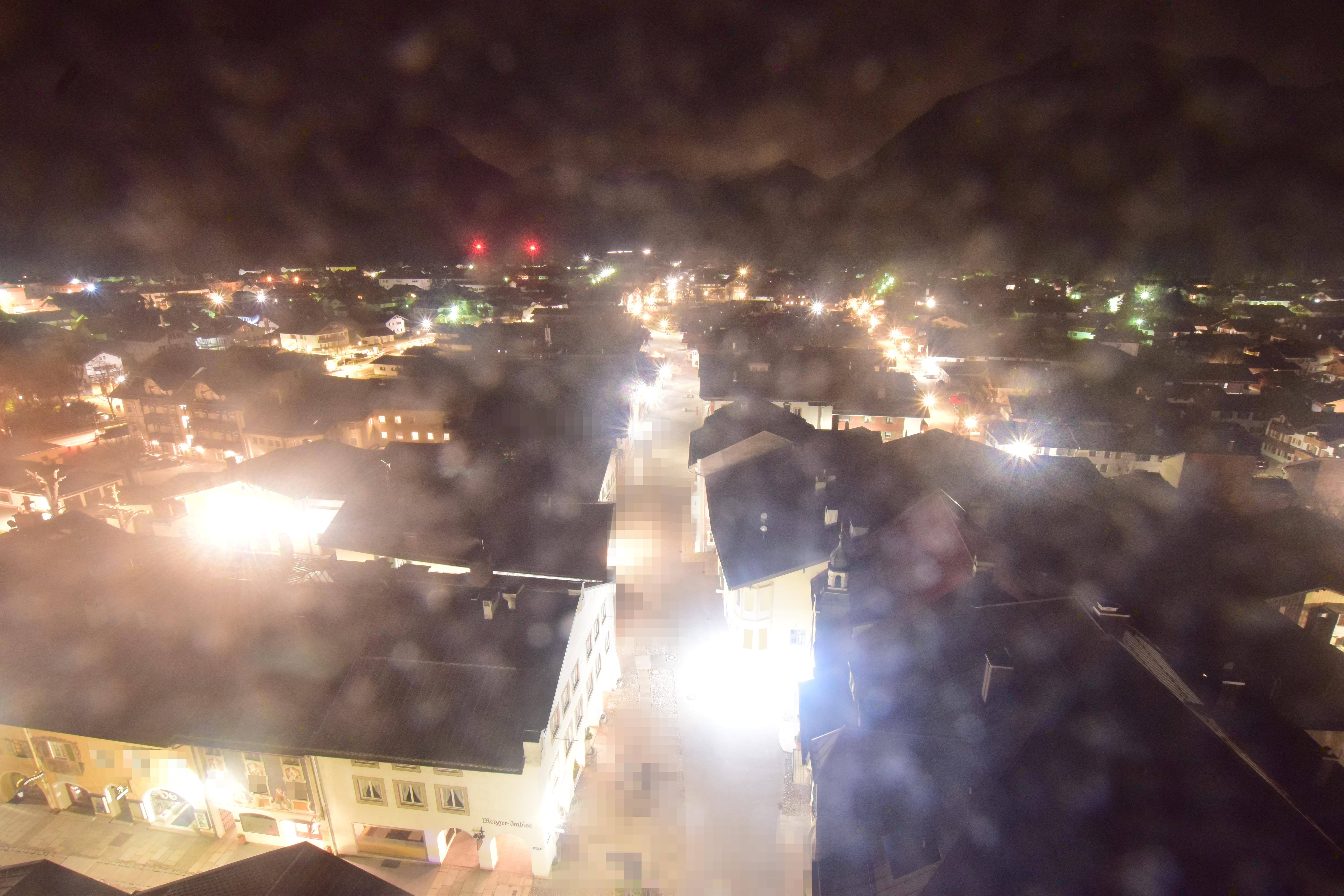 Archiv Foto Webcam Karwendel Mittenwald - Kirche