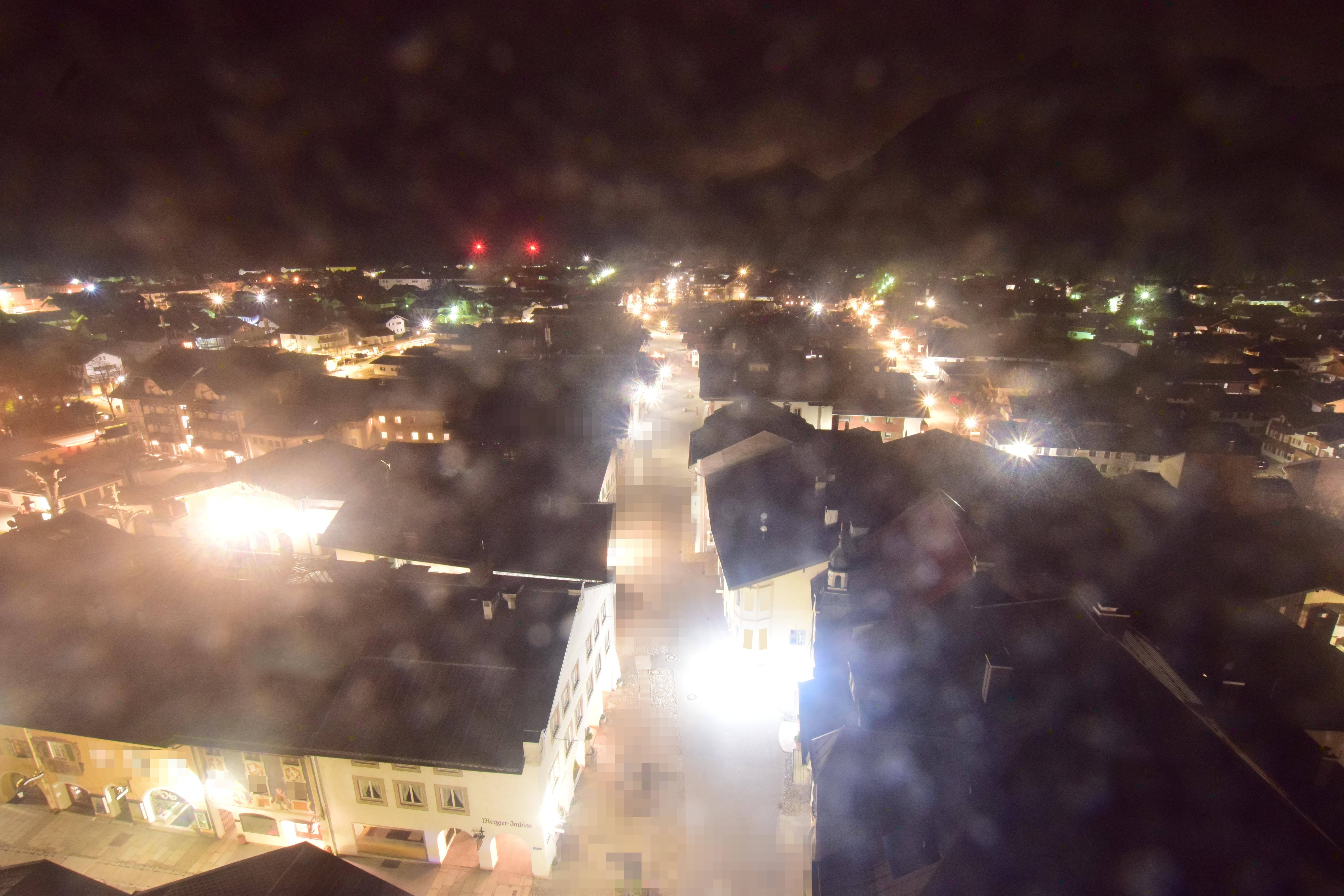 Archiv Foto Webcam Karwendel Mittenwald - Kirche