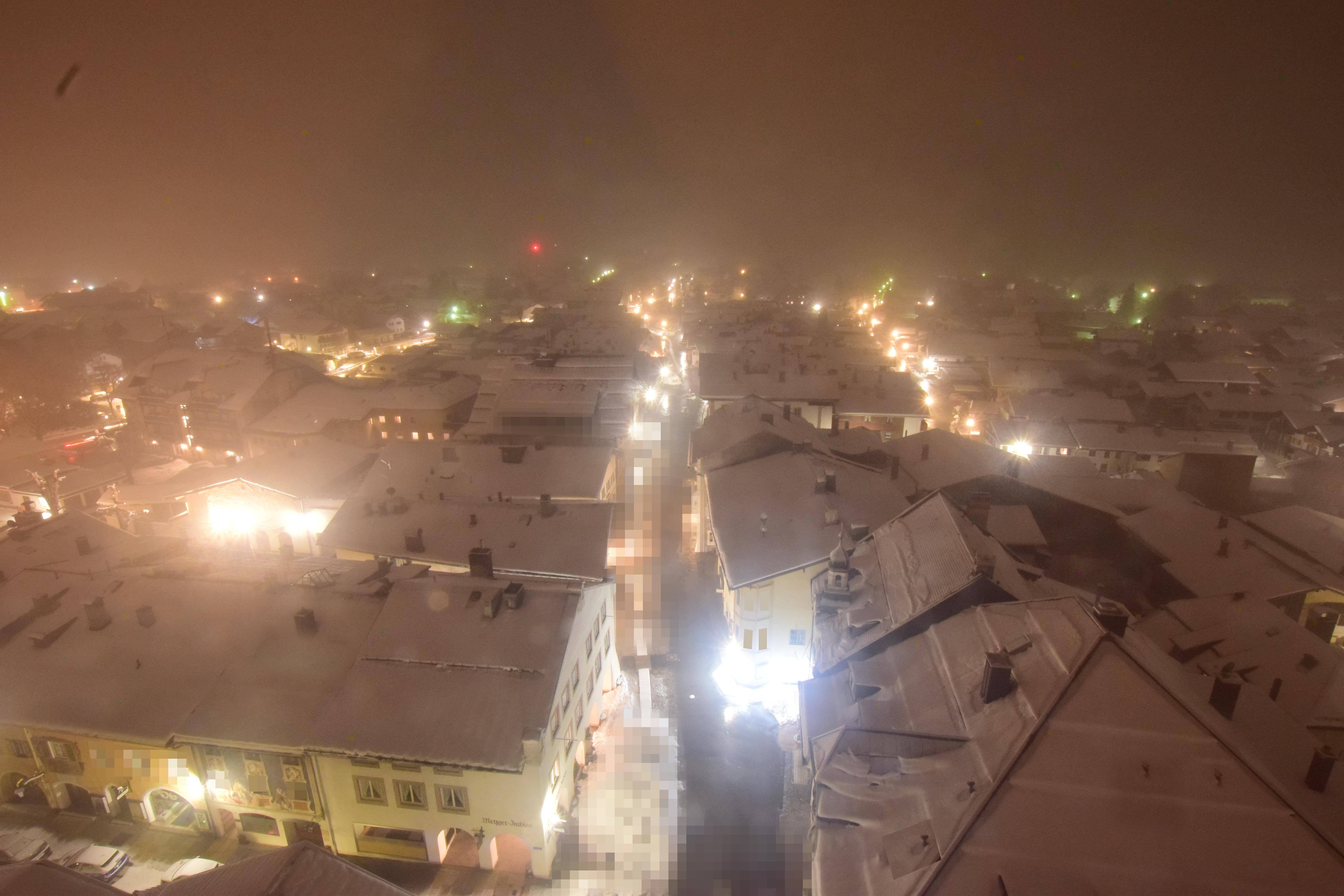 Archiv Foto Webcam Karwendel Mittenwald - Kirche