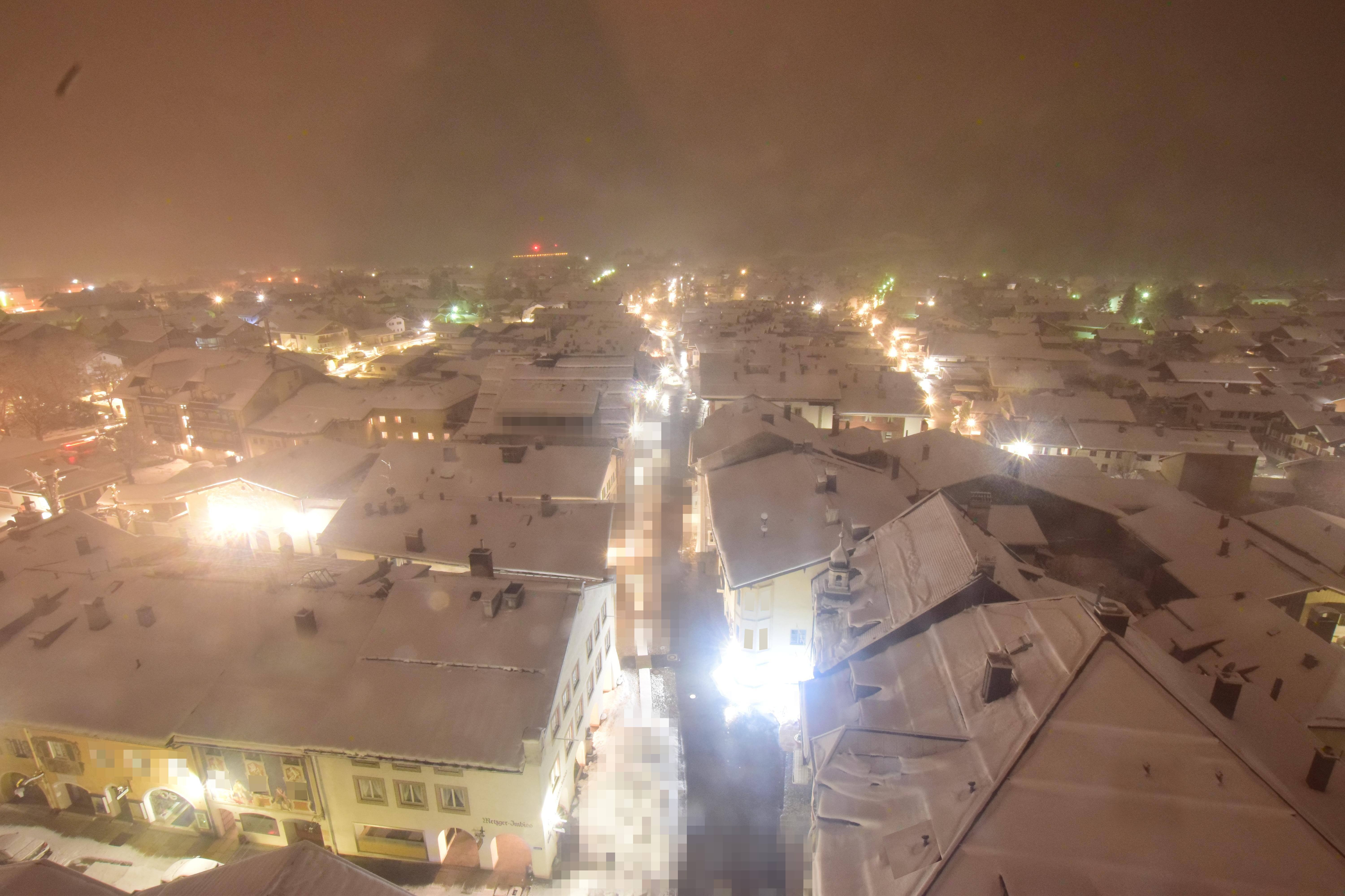 Archiv Foto Webcam Karwendel Mittenwald - Kirche