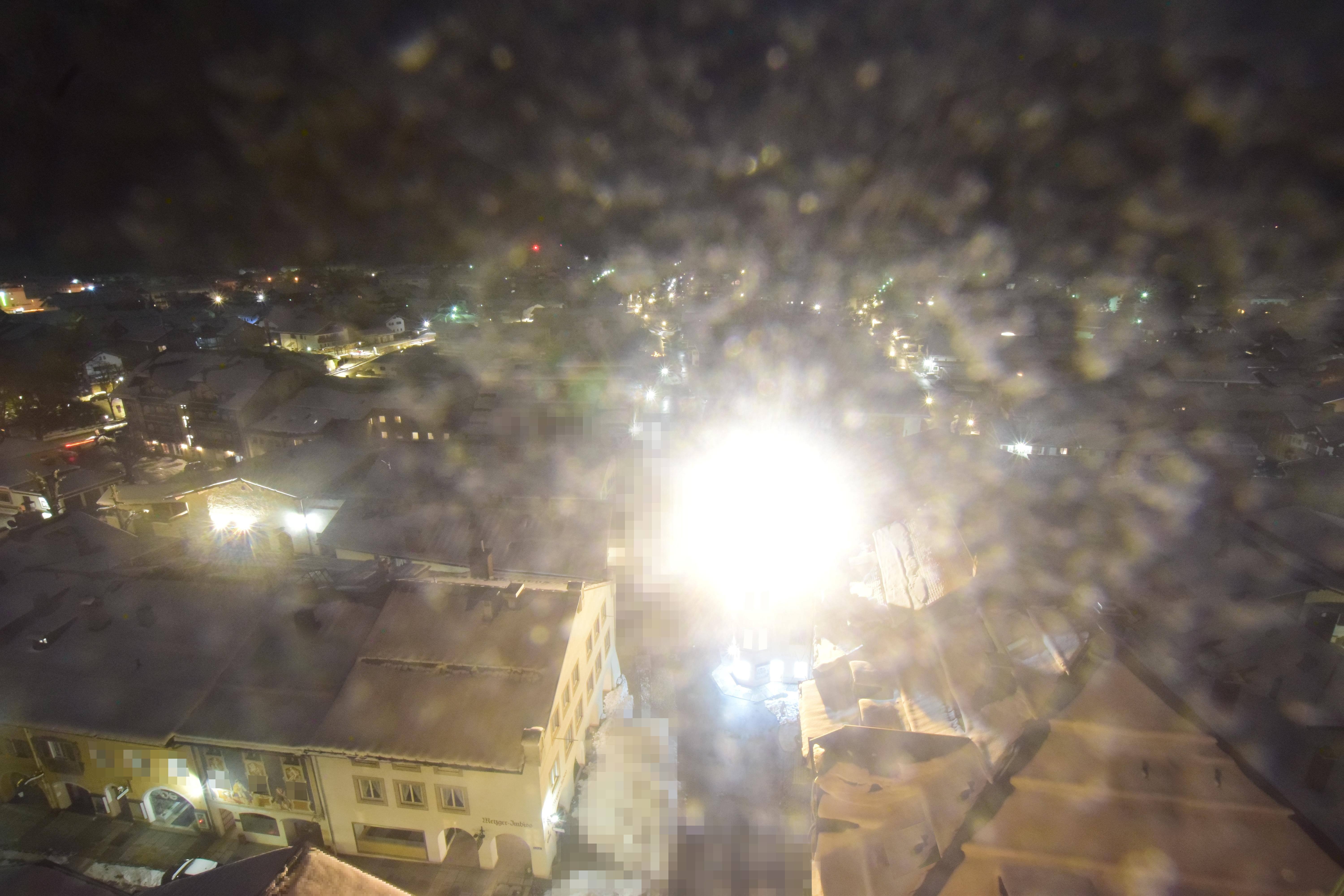 Archiv Foto Webcam Karwendel Mittenwald - Kirche