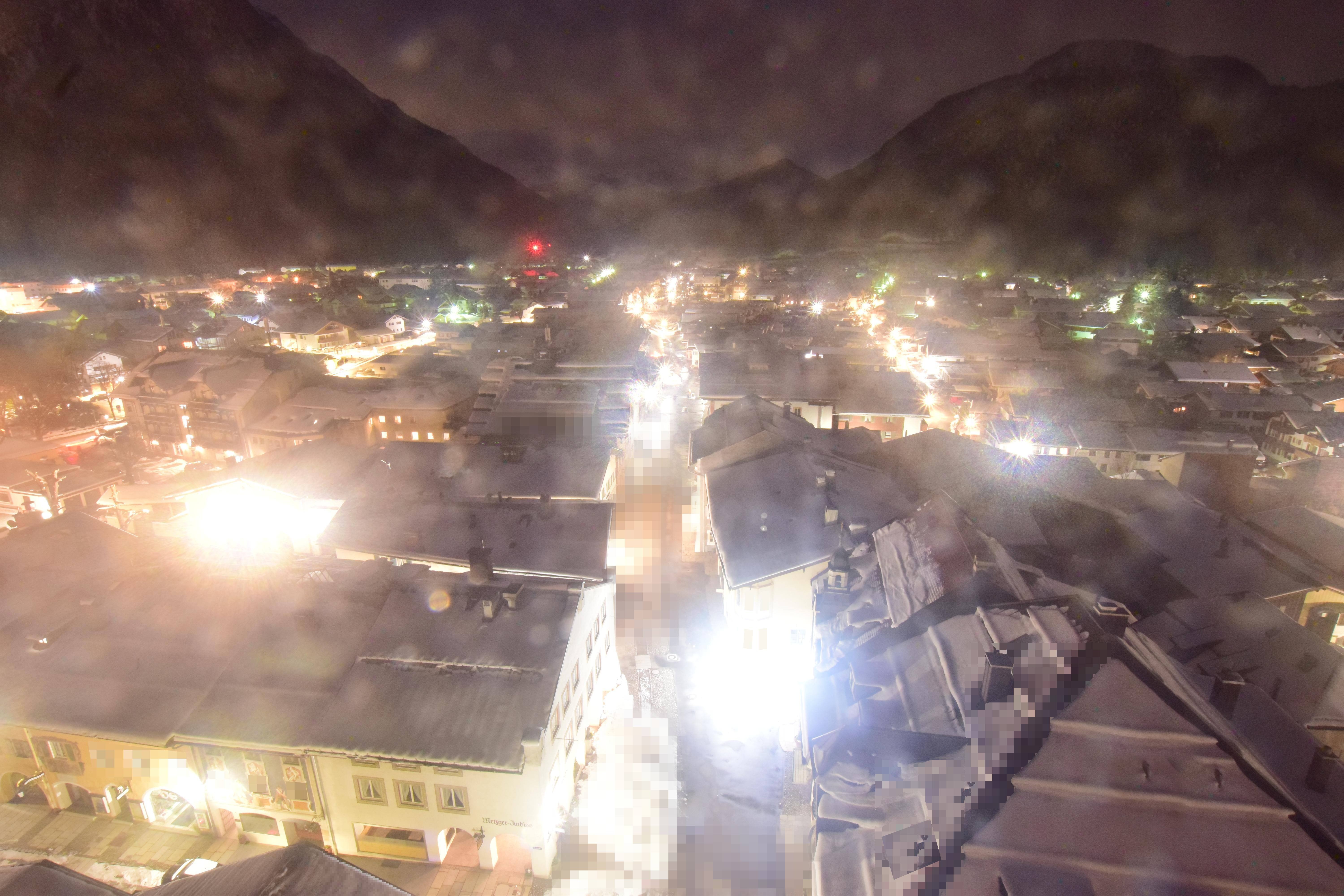 Archiv Foto Webcam Karwendel Mittenwald - Kirche