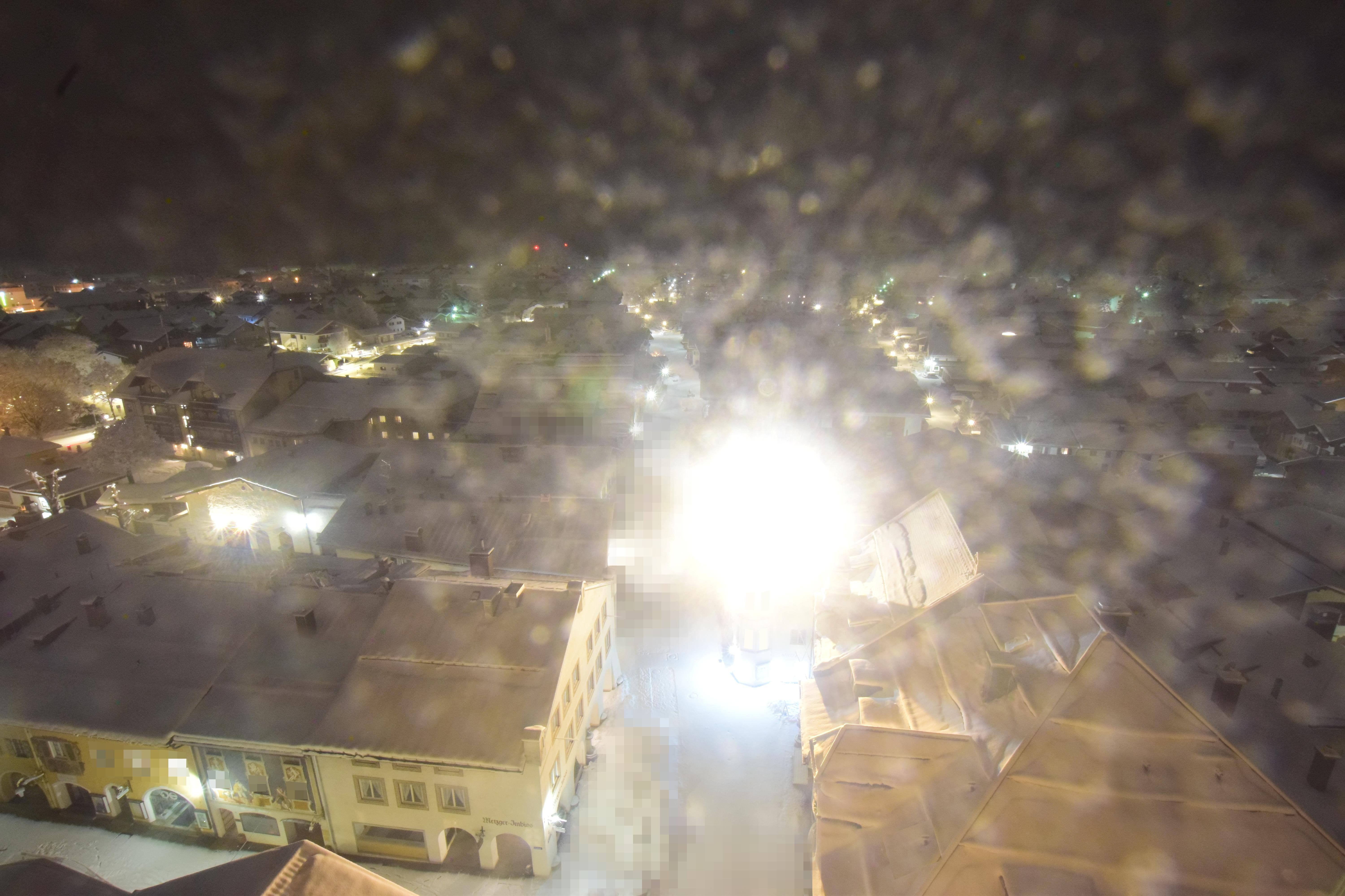 Archiv Foto Webcam Karwendel Mittenwald - Kirche