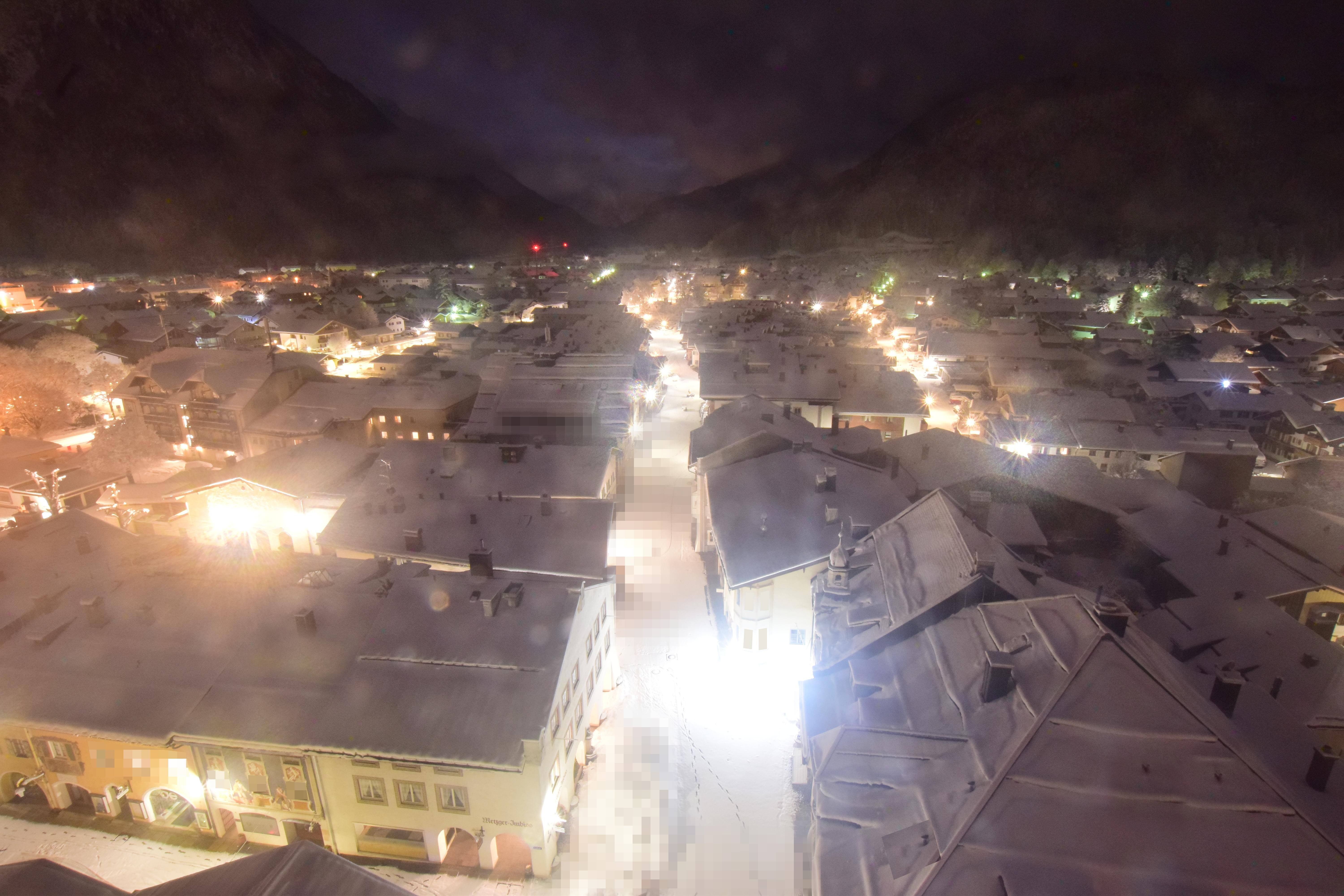 Archiv Foto Webcam Karwendel Mittenwald - Kirche