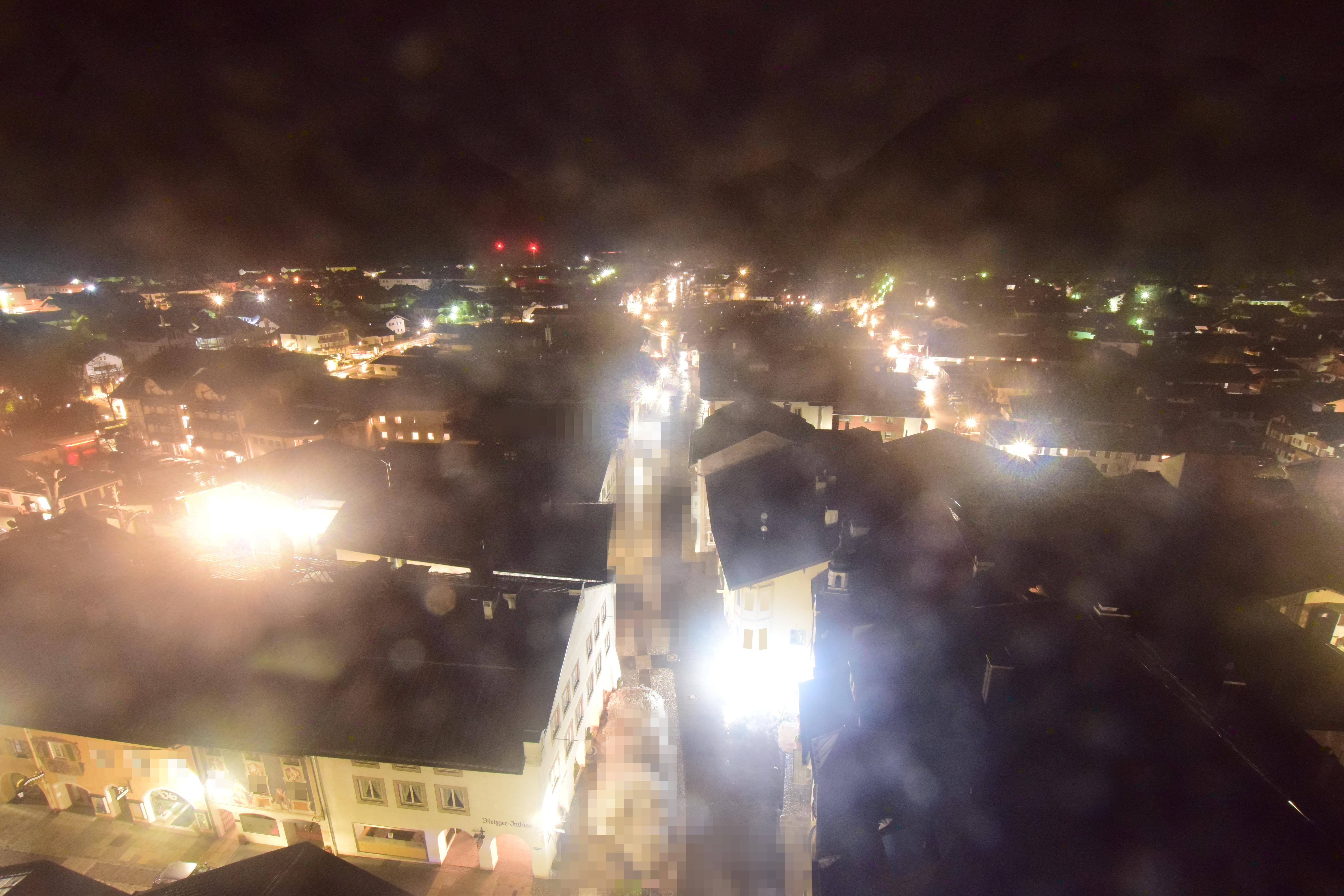 Archiv Foto Webcam Karwendel Mittenwald - Kirche