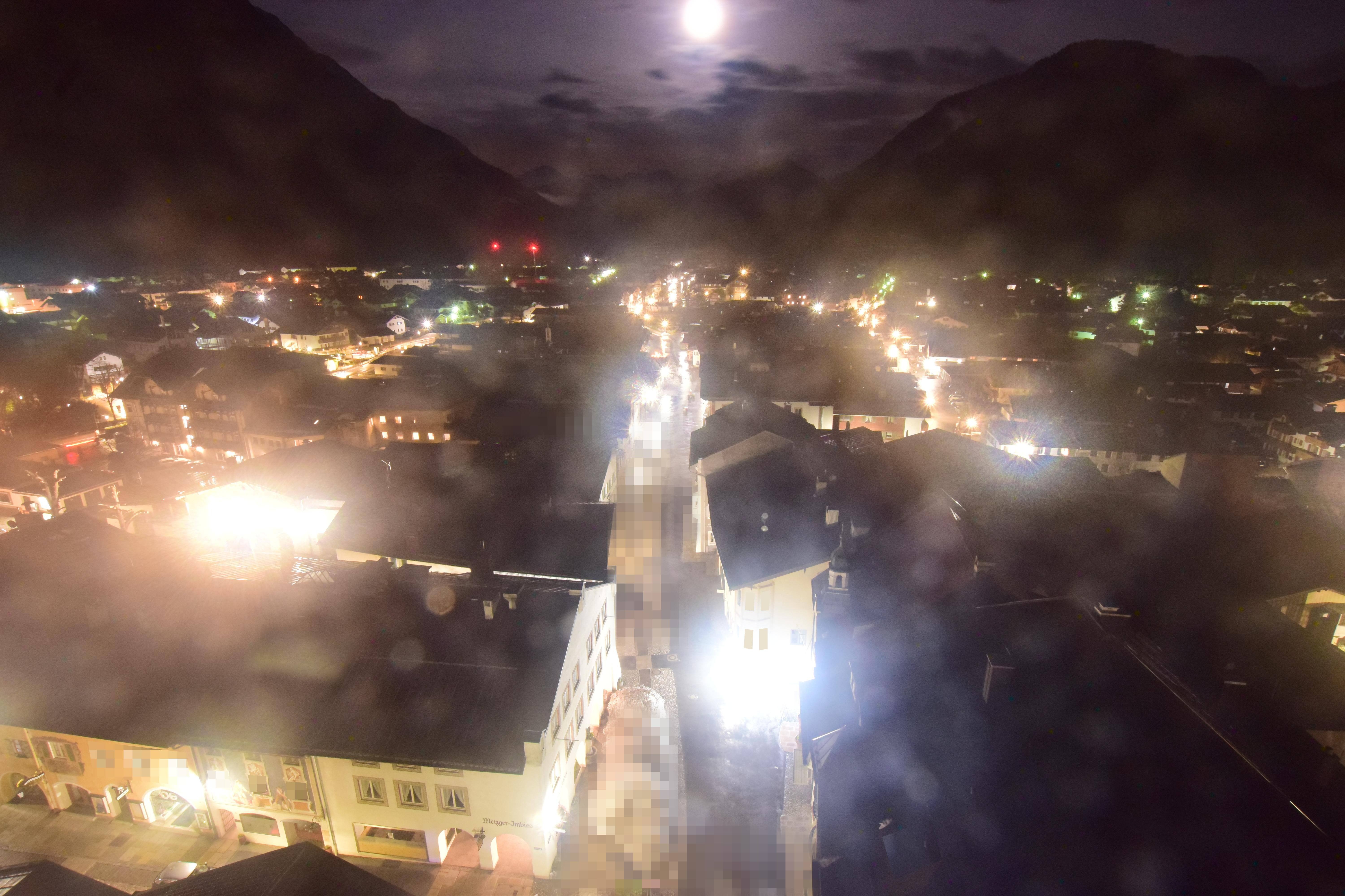 Archiv Foto Webcam Karwendel Mittenwald - Kirche