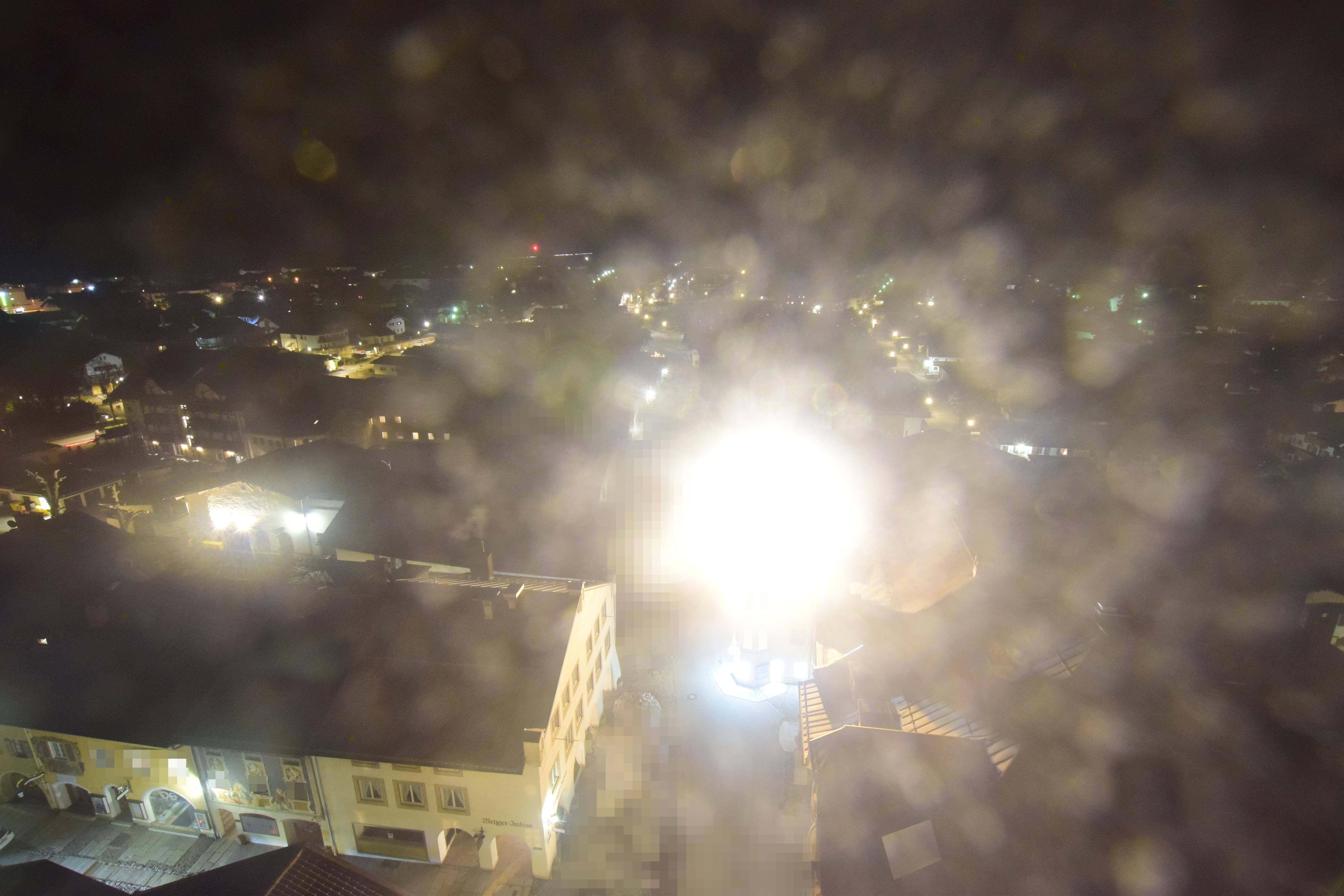 Archiv Foto Webcam Karwendel Mittenwald - Kirche