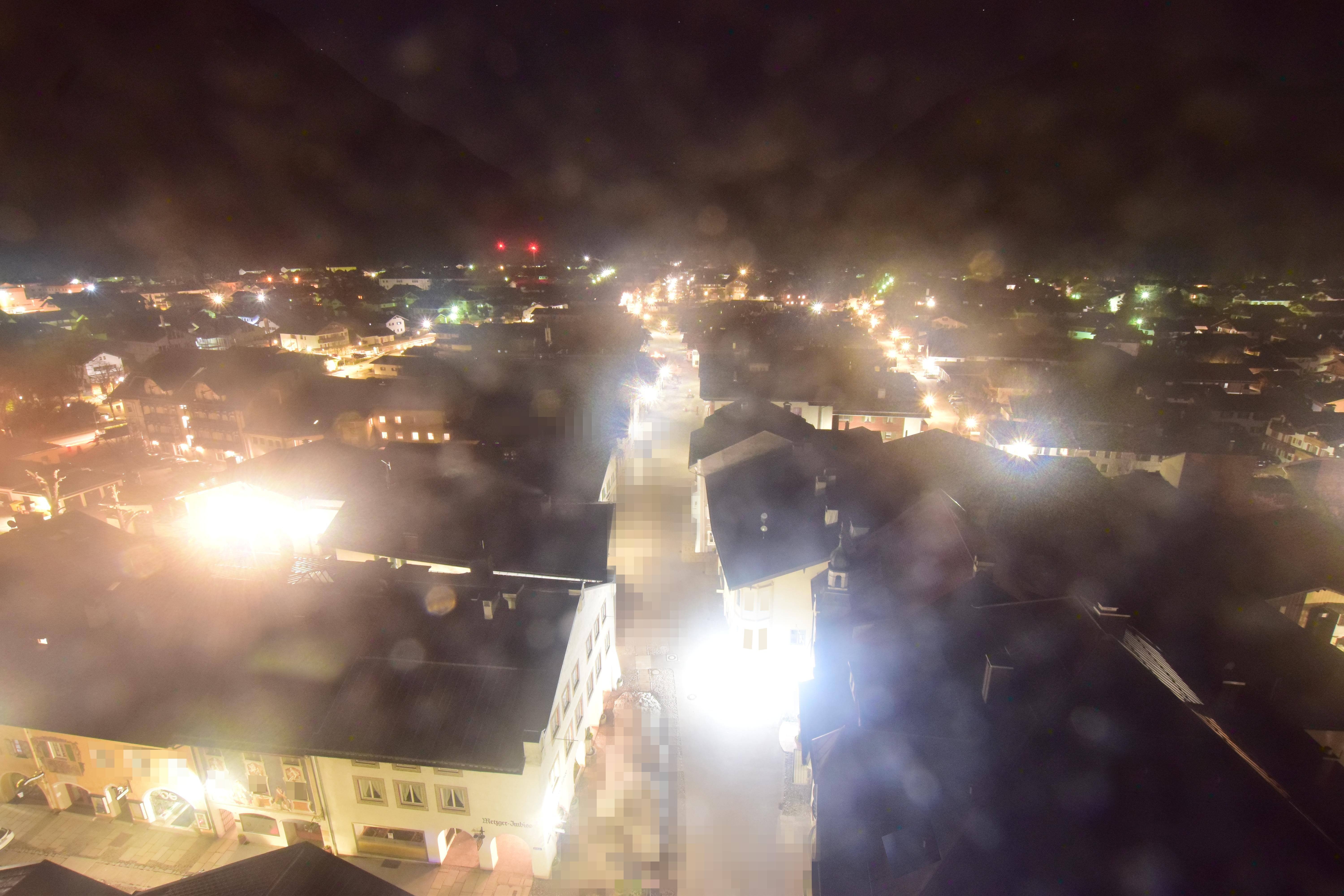 Archiv Foto Webcam Karwendel Mittenwald - Kirche