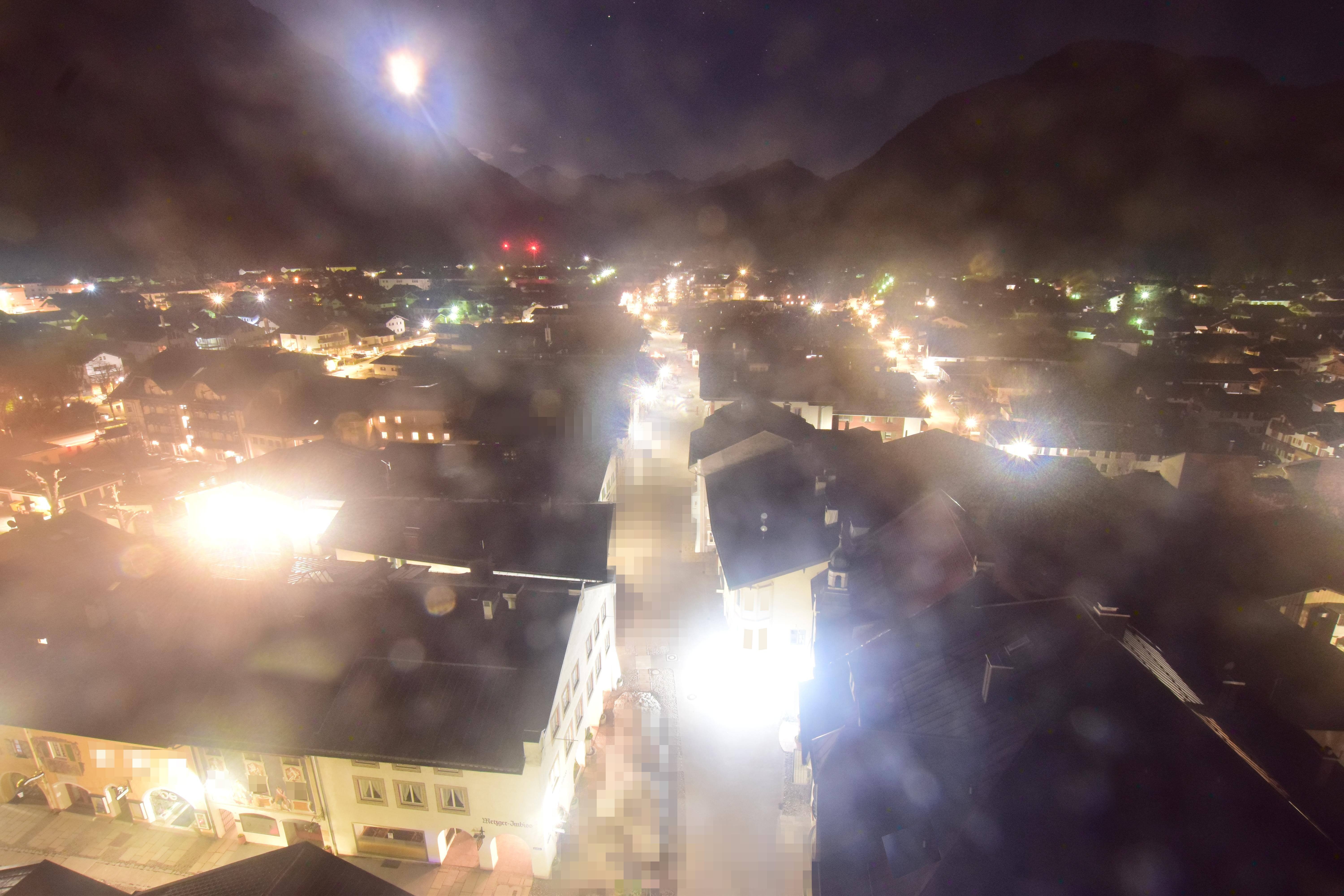 Archiv Foto Webcam Karwendel Mittenwald - Kirche