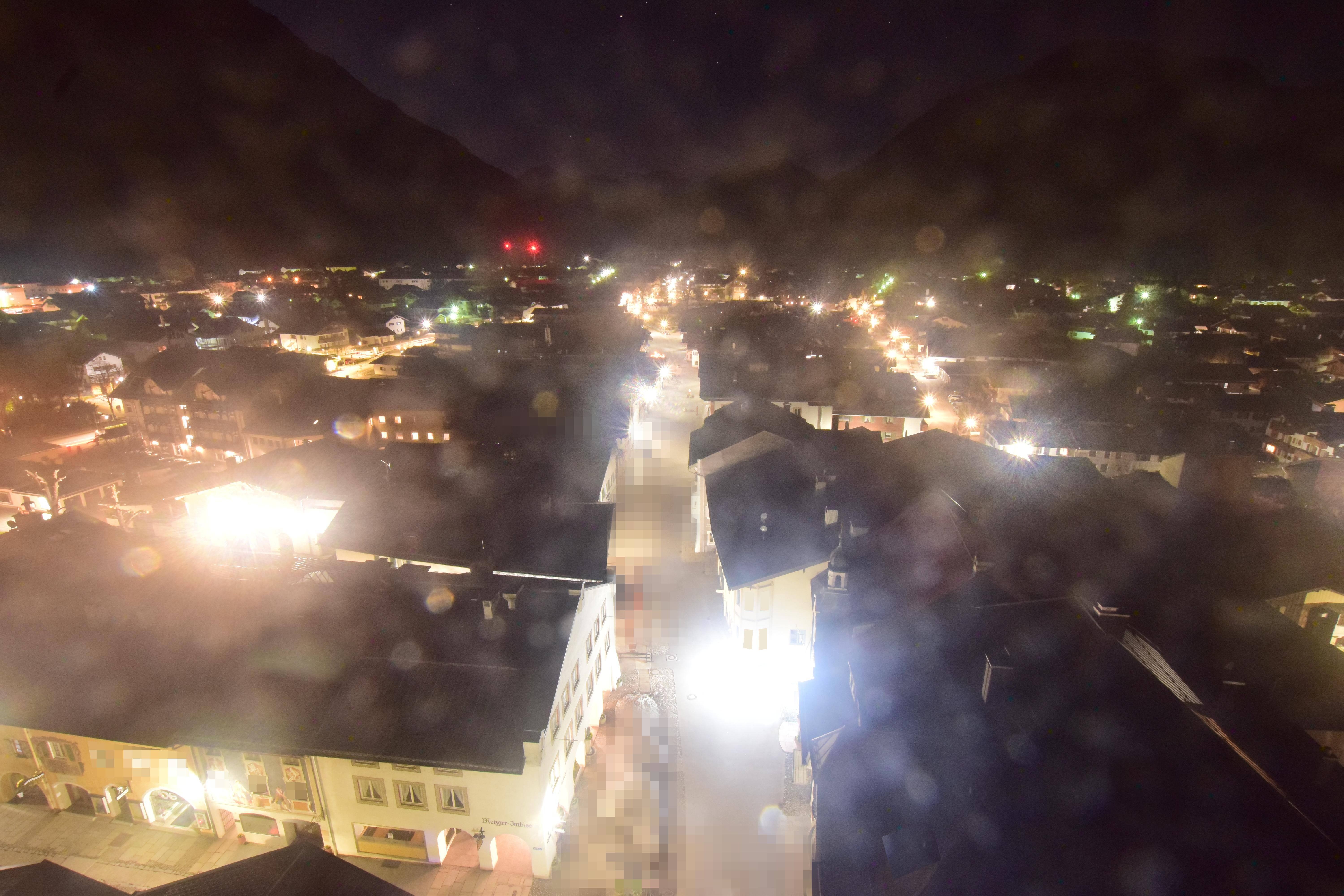 Archiv Foto Webcam Karwendel Mittenwald - Kirche