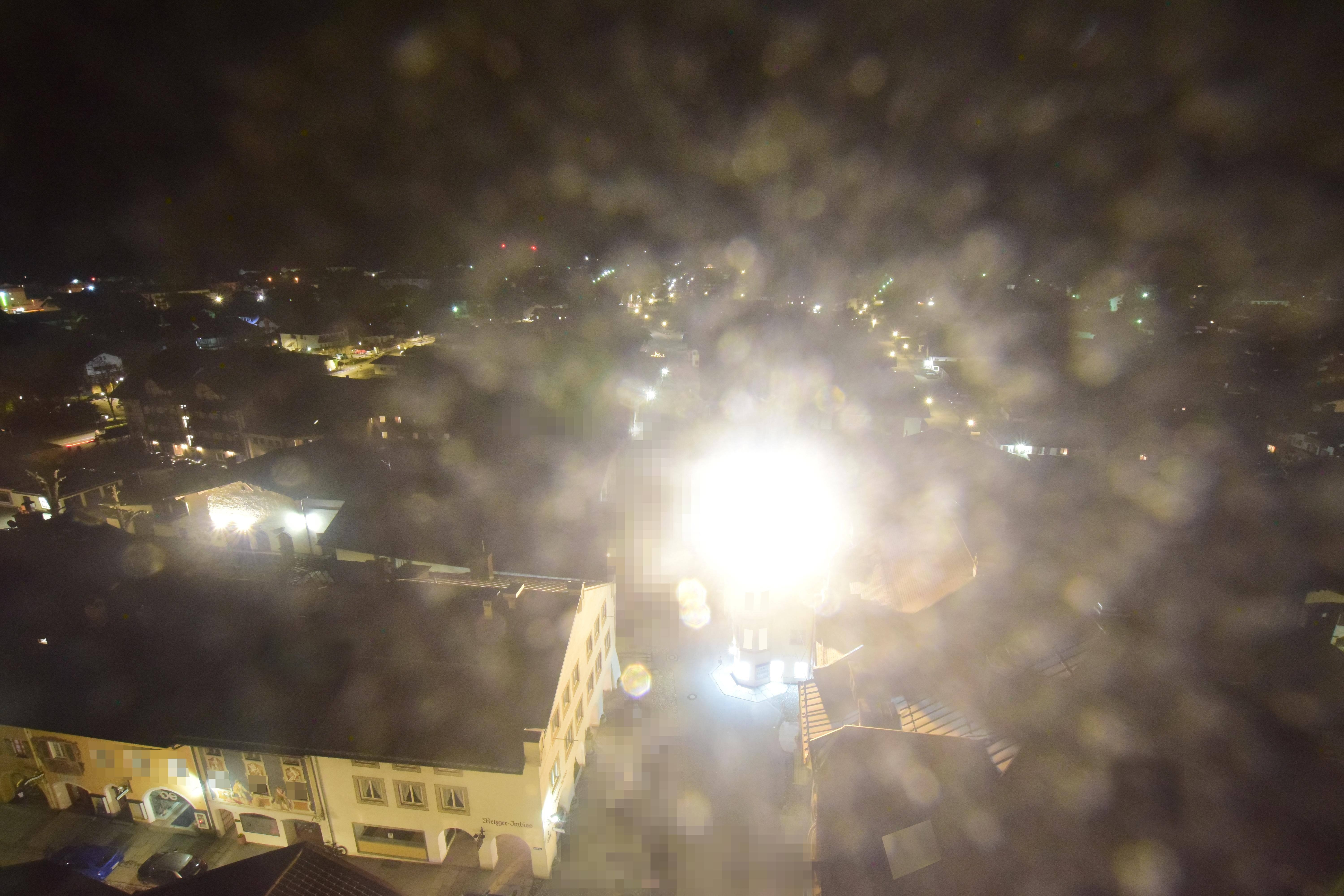 Archiv Foto Webcam Karwendel Mittenwald - Kirche