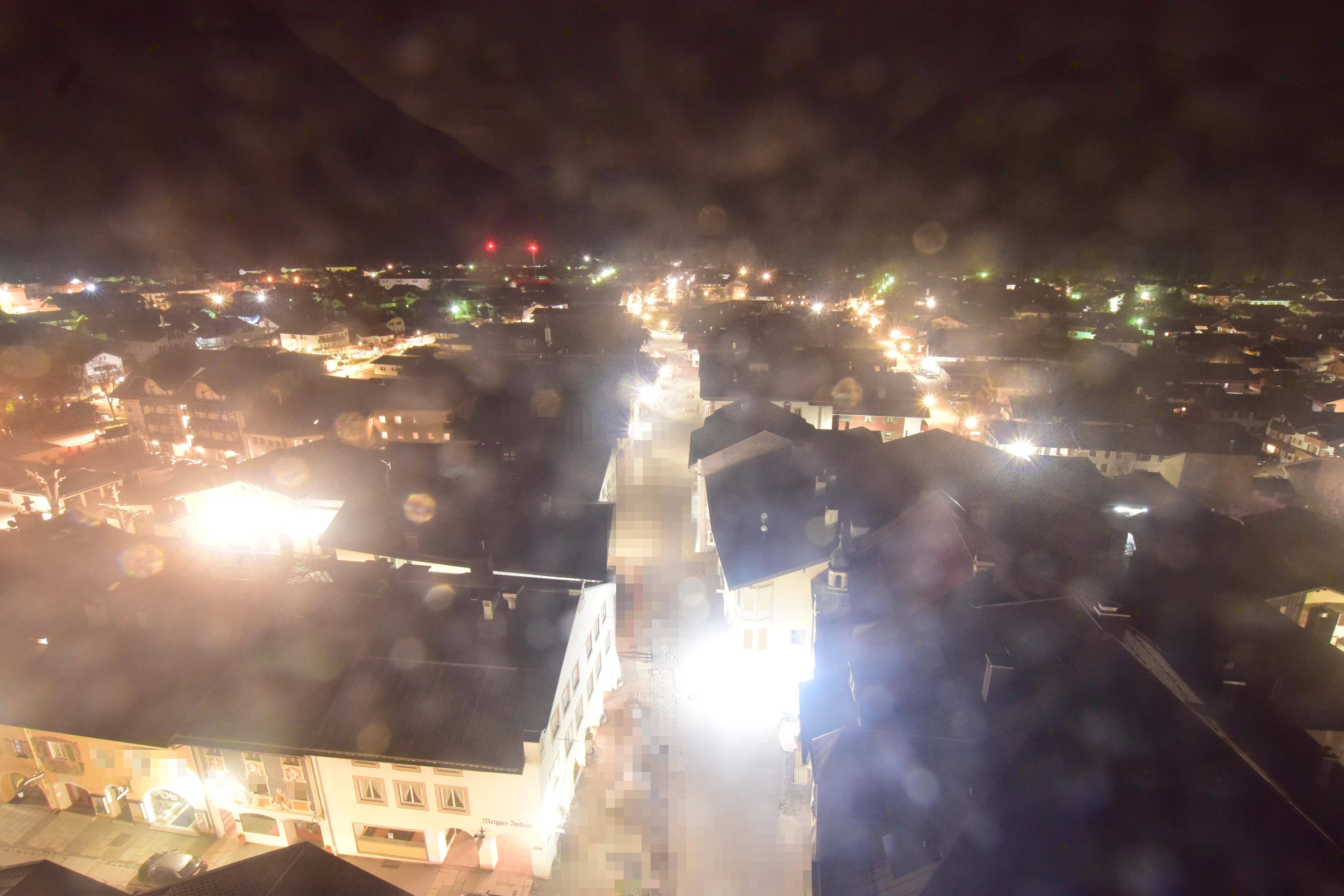 Archiv Foto Webcam Karwendel Mittenwald - Kirche