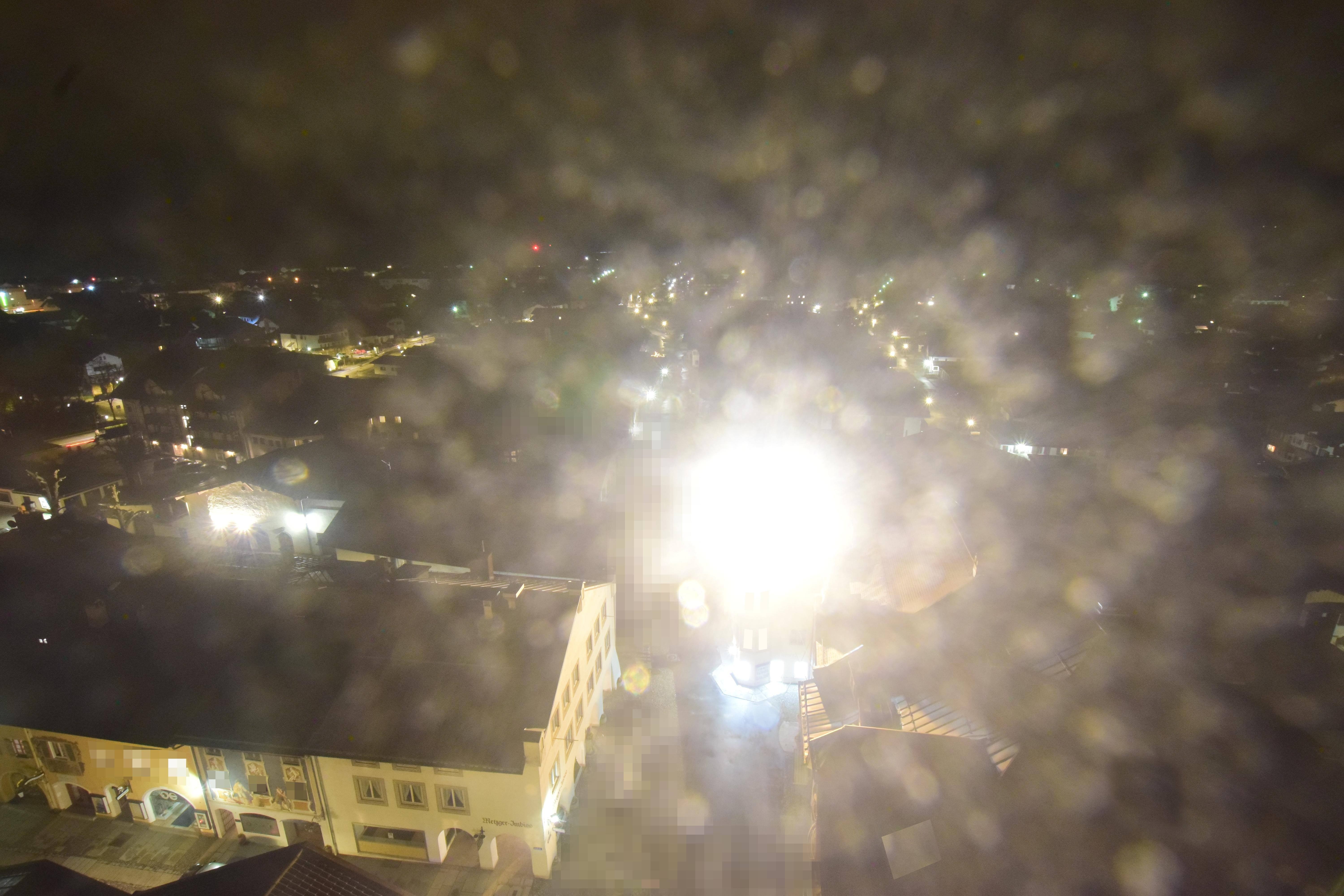 Archiv Foto Webcam Karwendel Mittenwald - Kirche