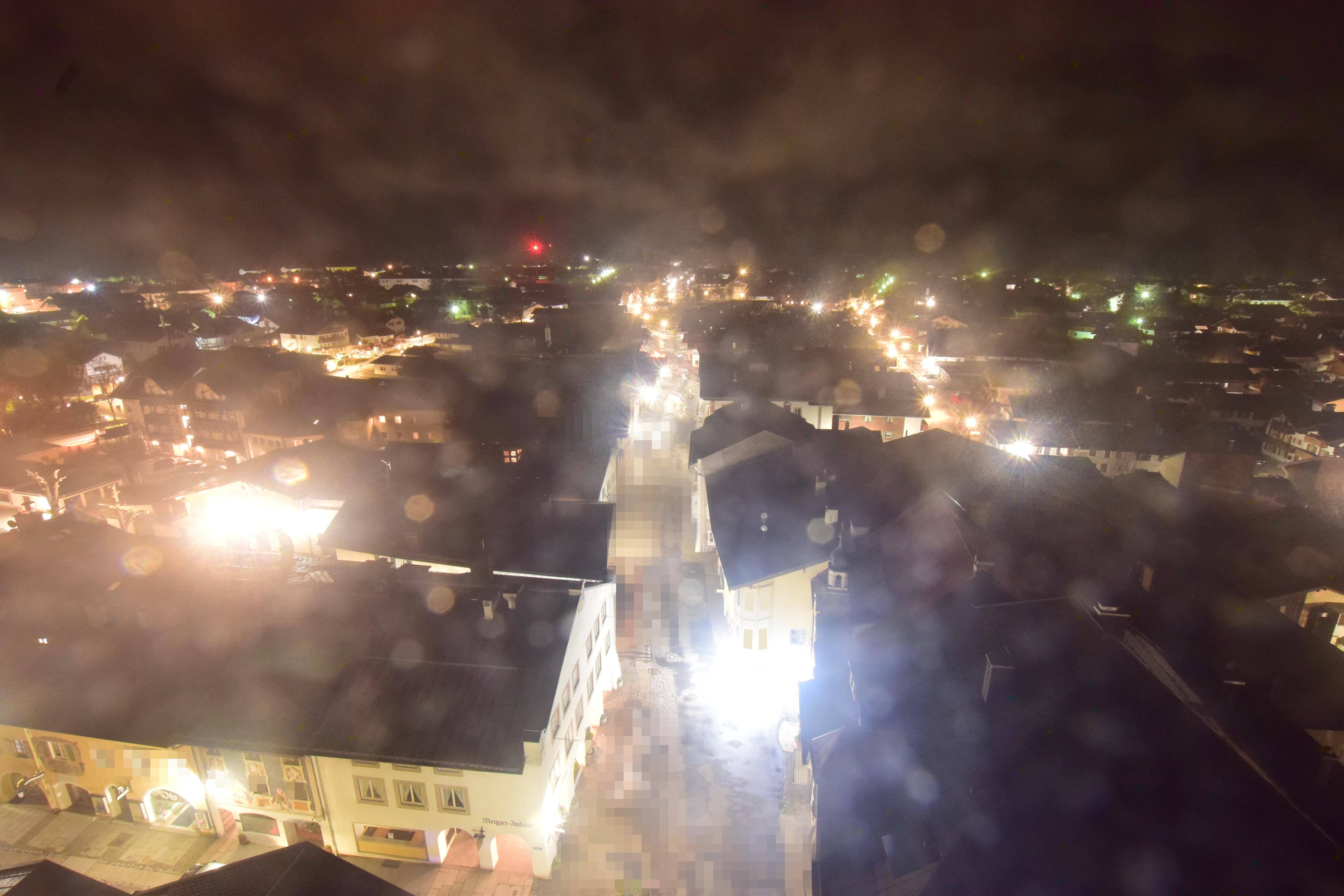 Archiv Foto Webcam Karwendel Mittenwald - Kirche