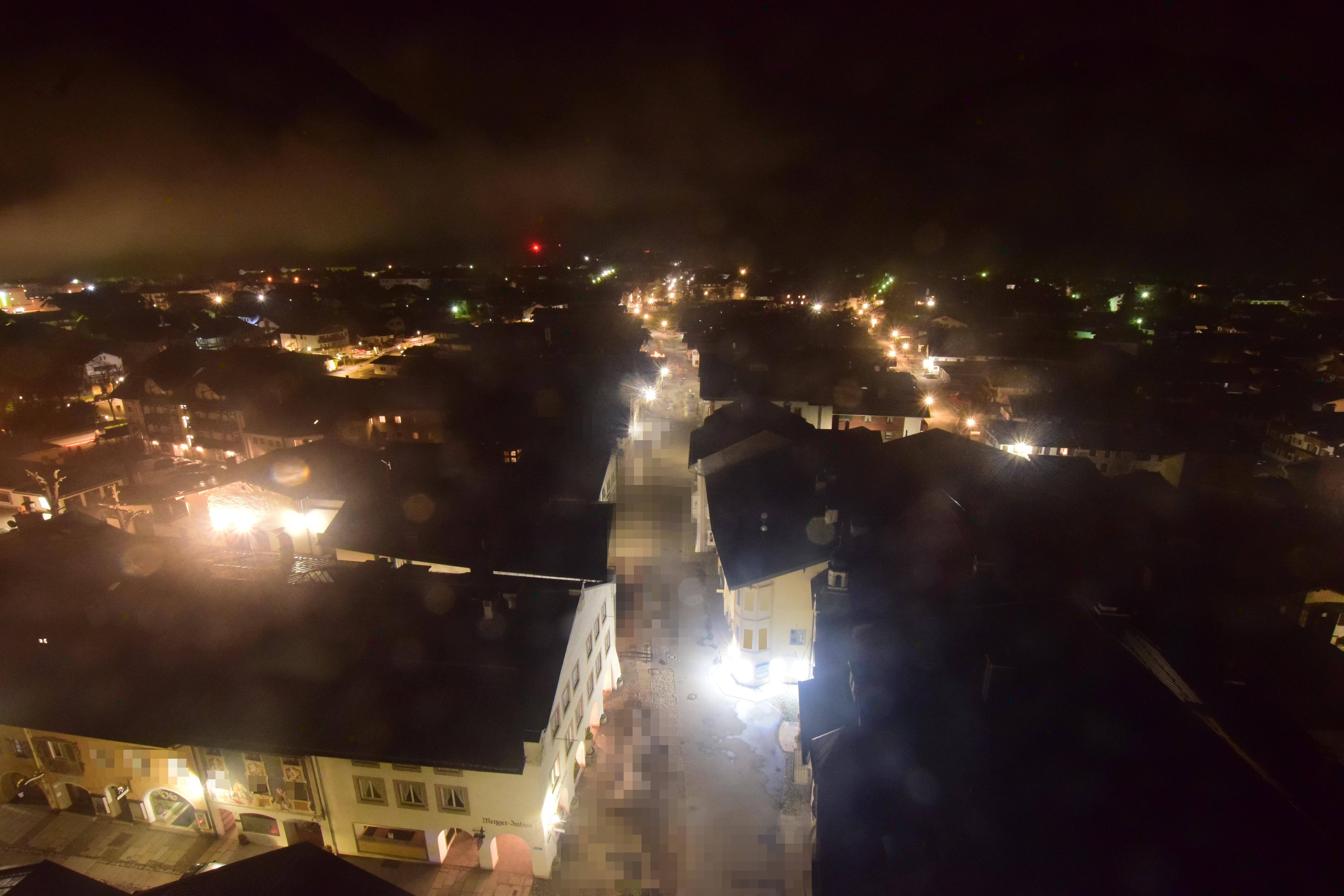 Archived image Webcam Karwendel Mittenwald - Church