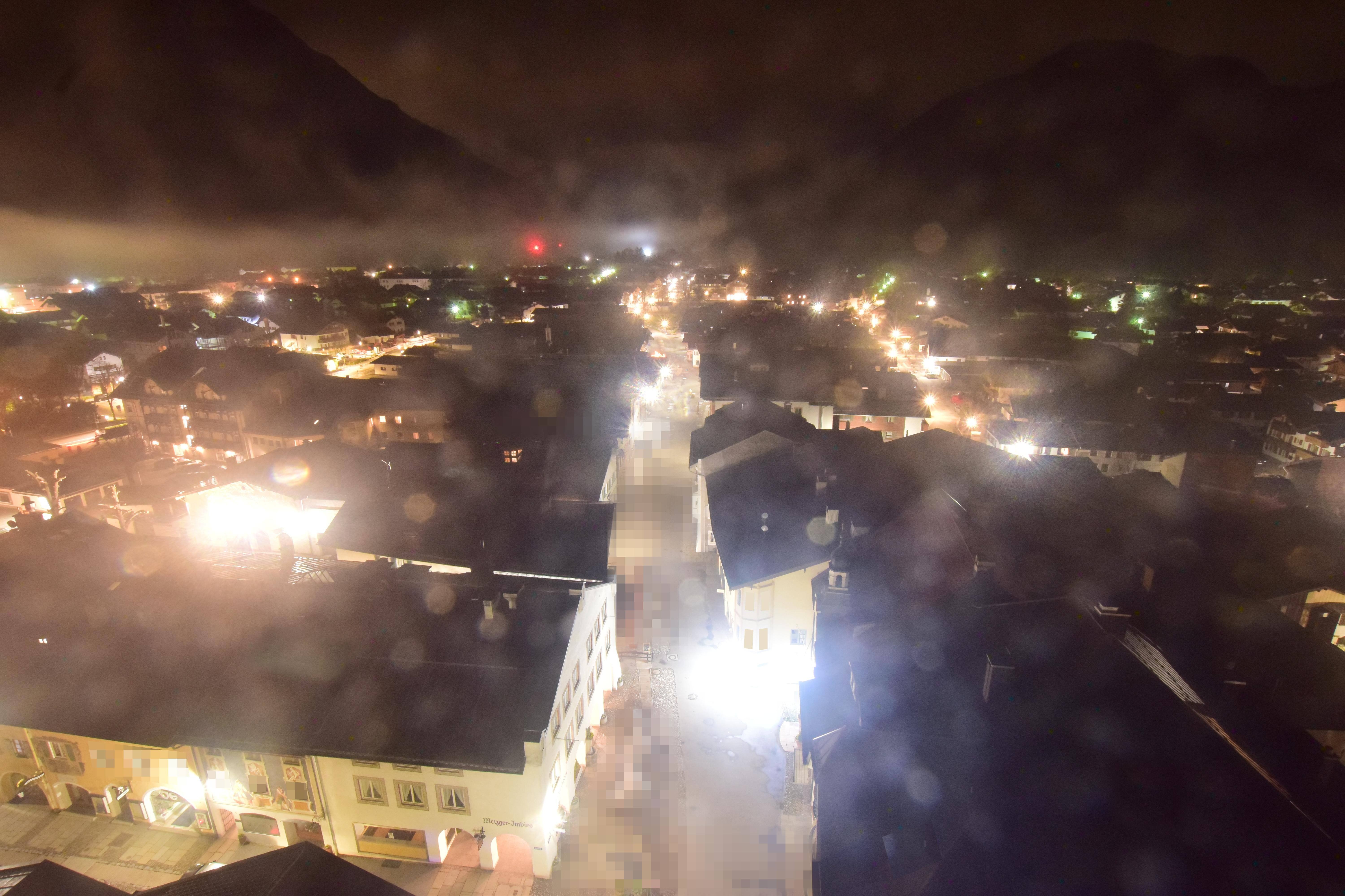 Archived image Webcam Karwendel Mittenwald - Church