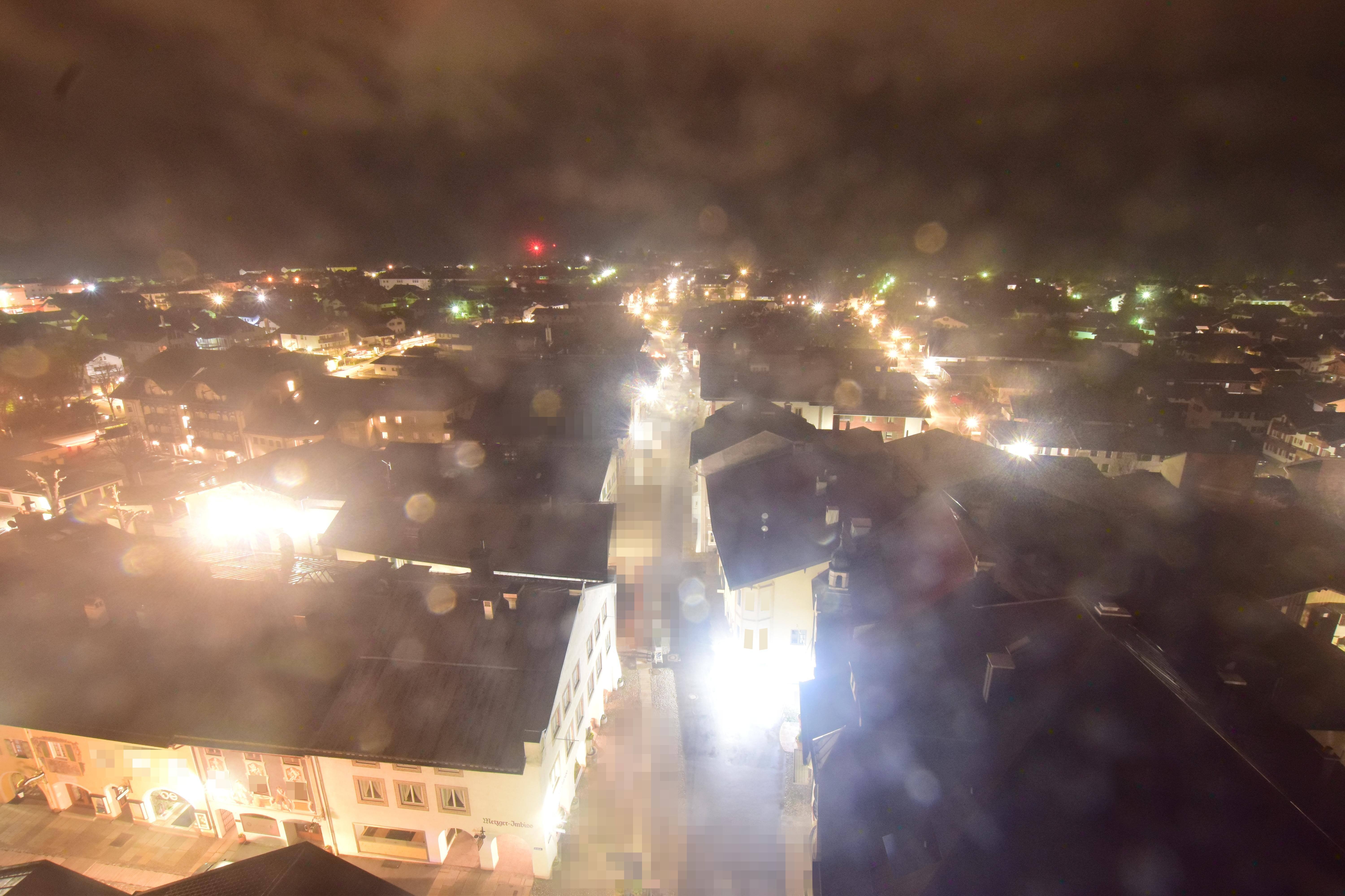 Archiv Foto Webcam Karwendel Mittenwald - Kirche