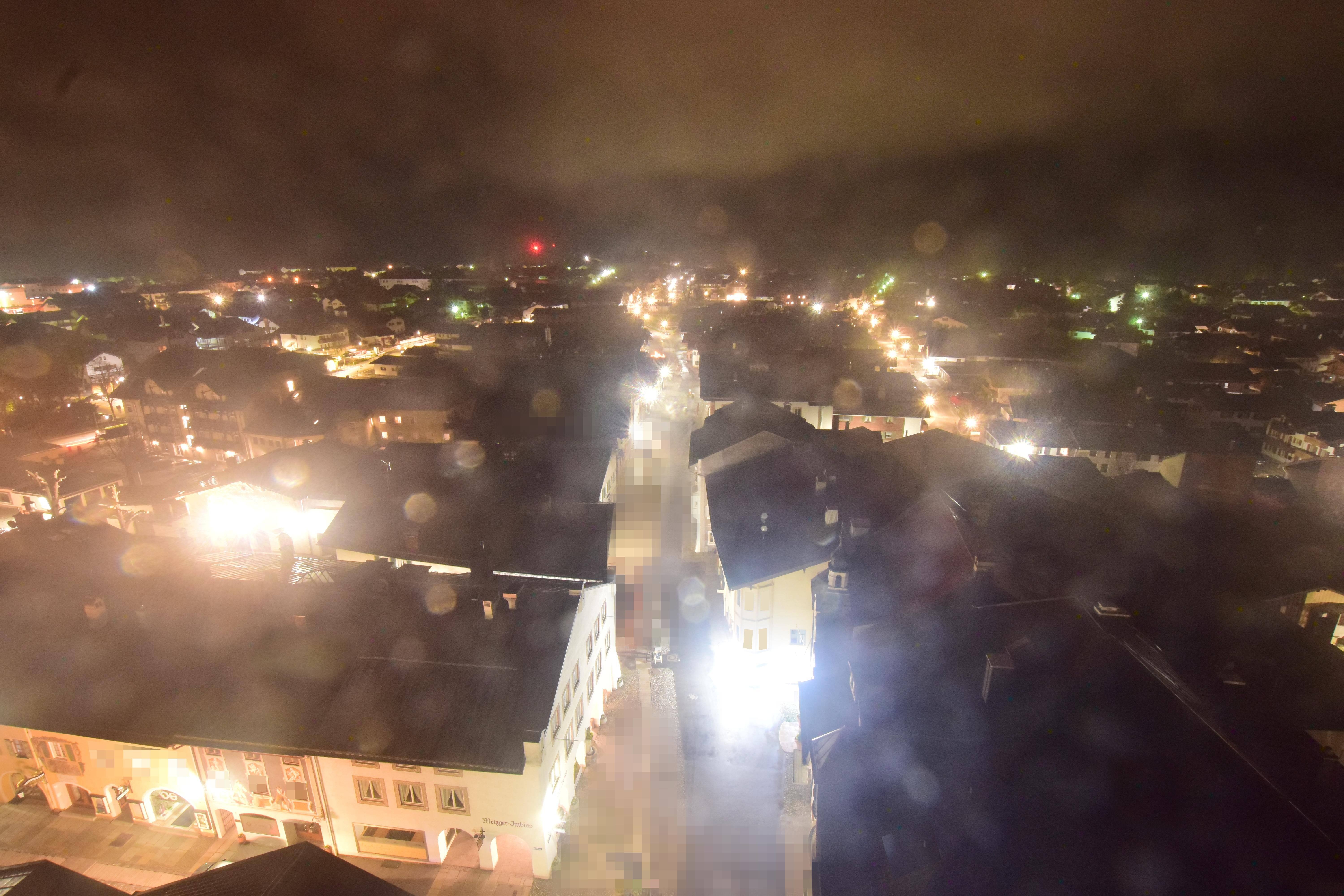 Archiv Foto Webcam Karwendel Mittenwald - Kirche