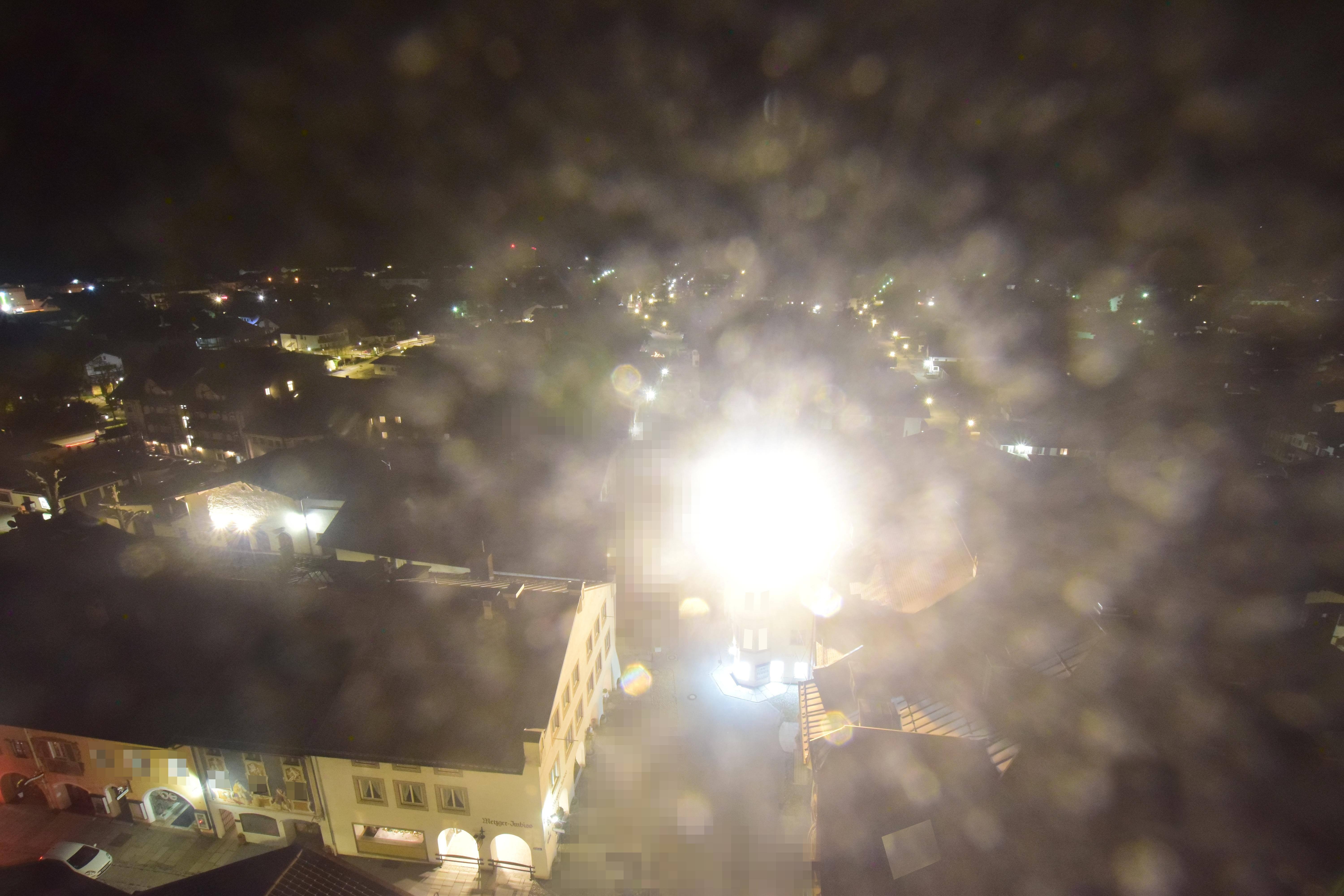 Archiv Foto Webcam Karwendel Mittenwald - Kirche