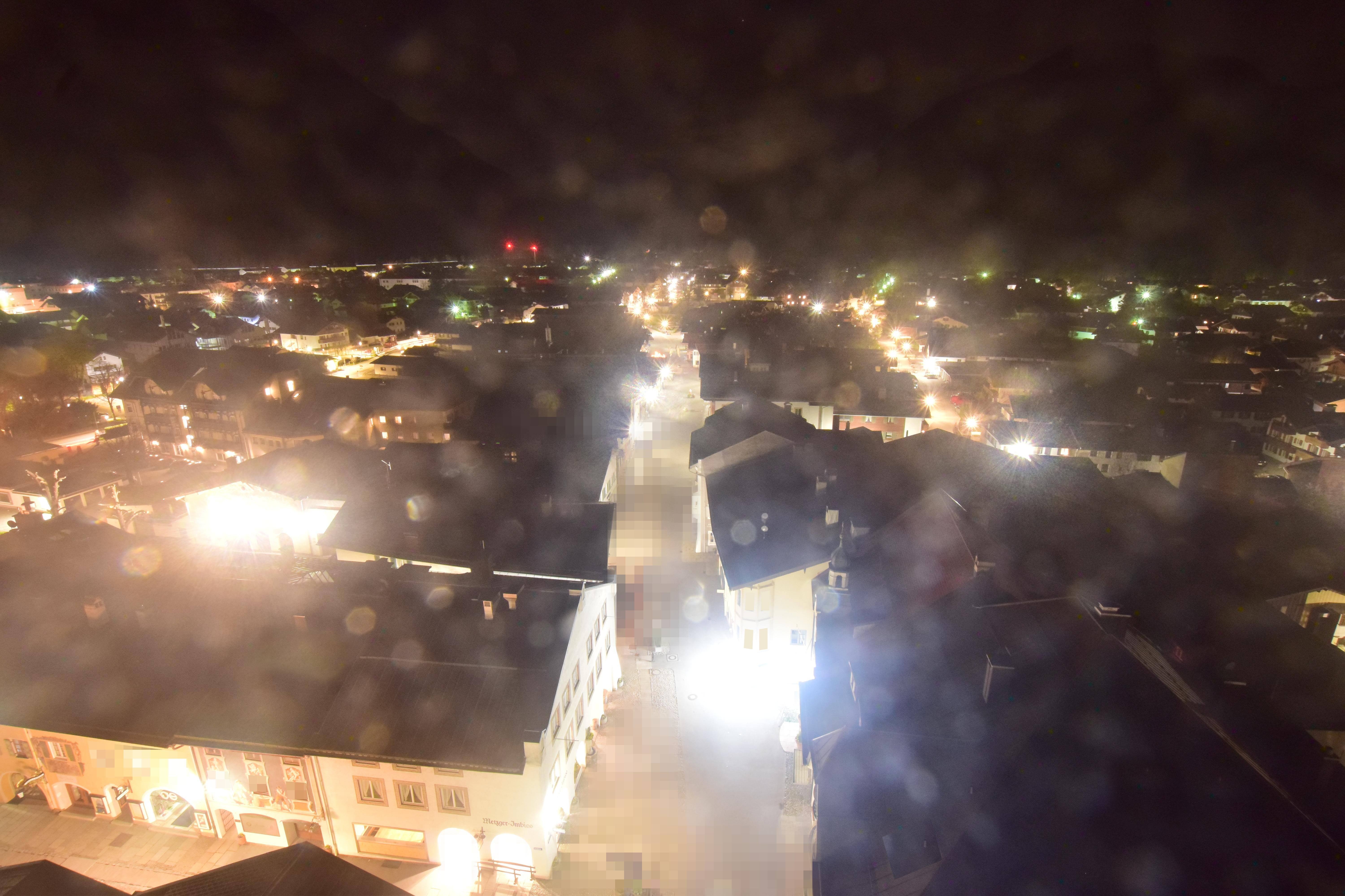 Archiv Foto Webcam Karwendel Mittenwald - Kirche