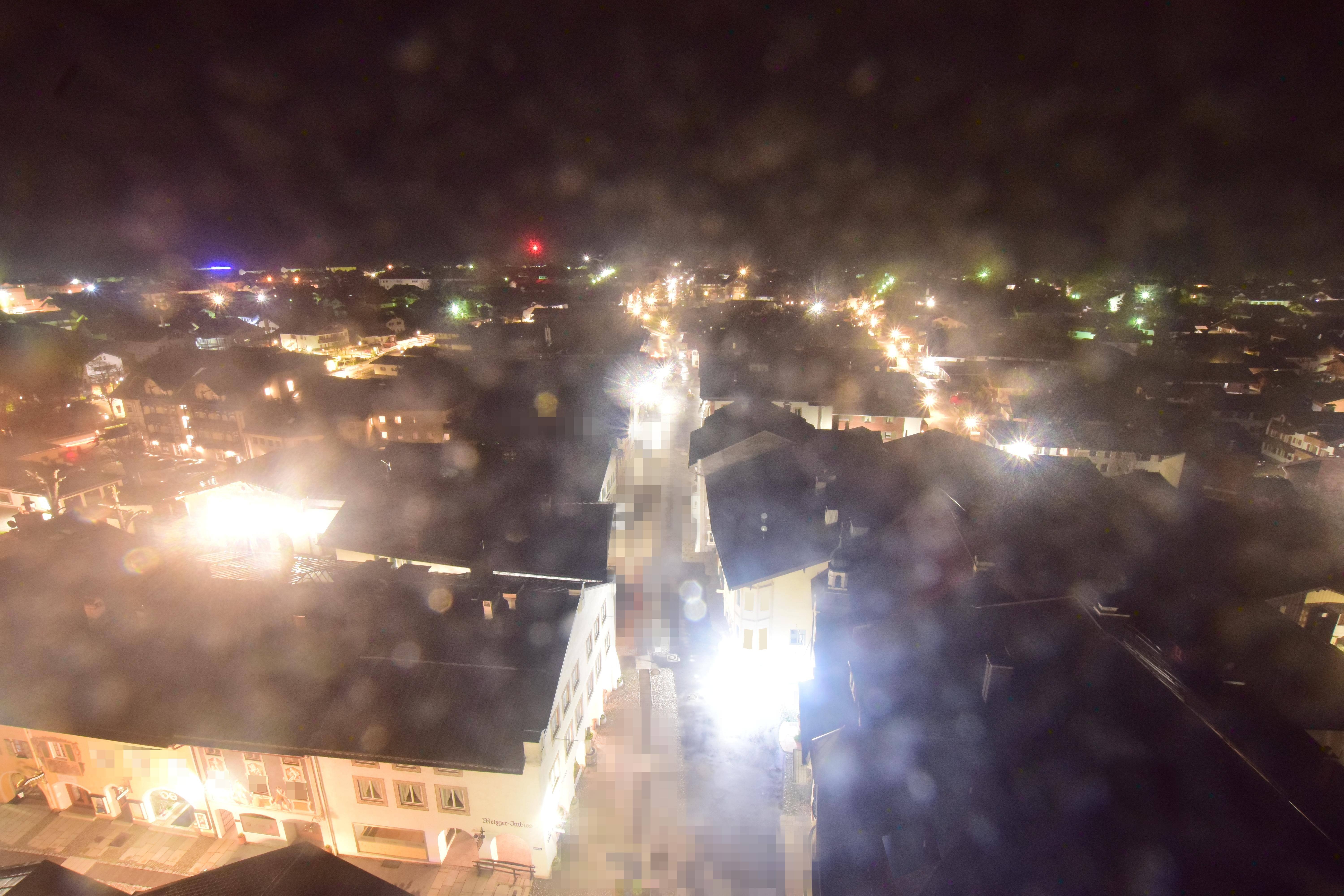 Archiv Foto Webcam Karwendel Mittenwald - Kirche