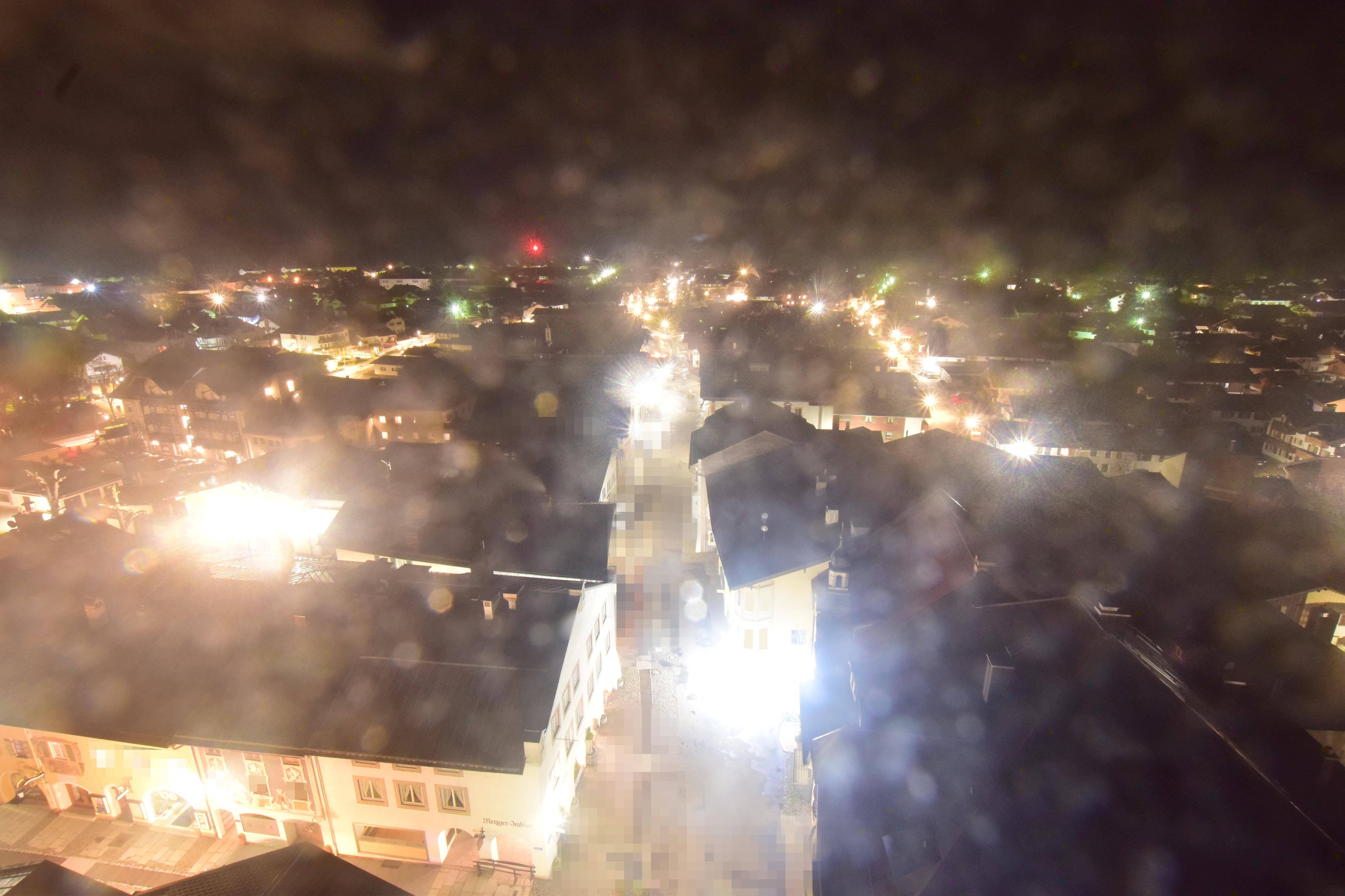 Archiv Foto Webcam Karwendel Mittenwald - Kirche