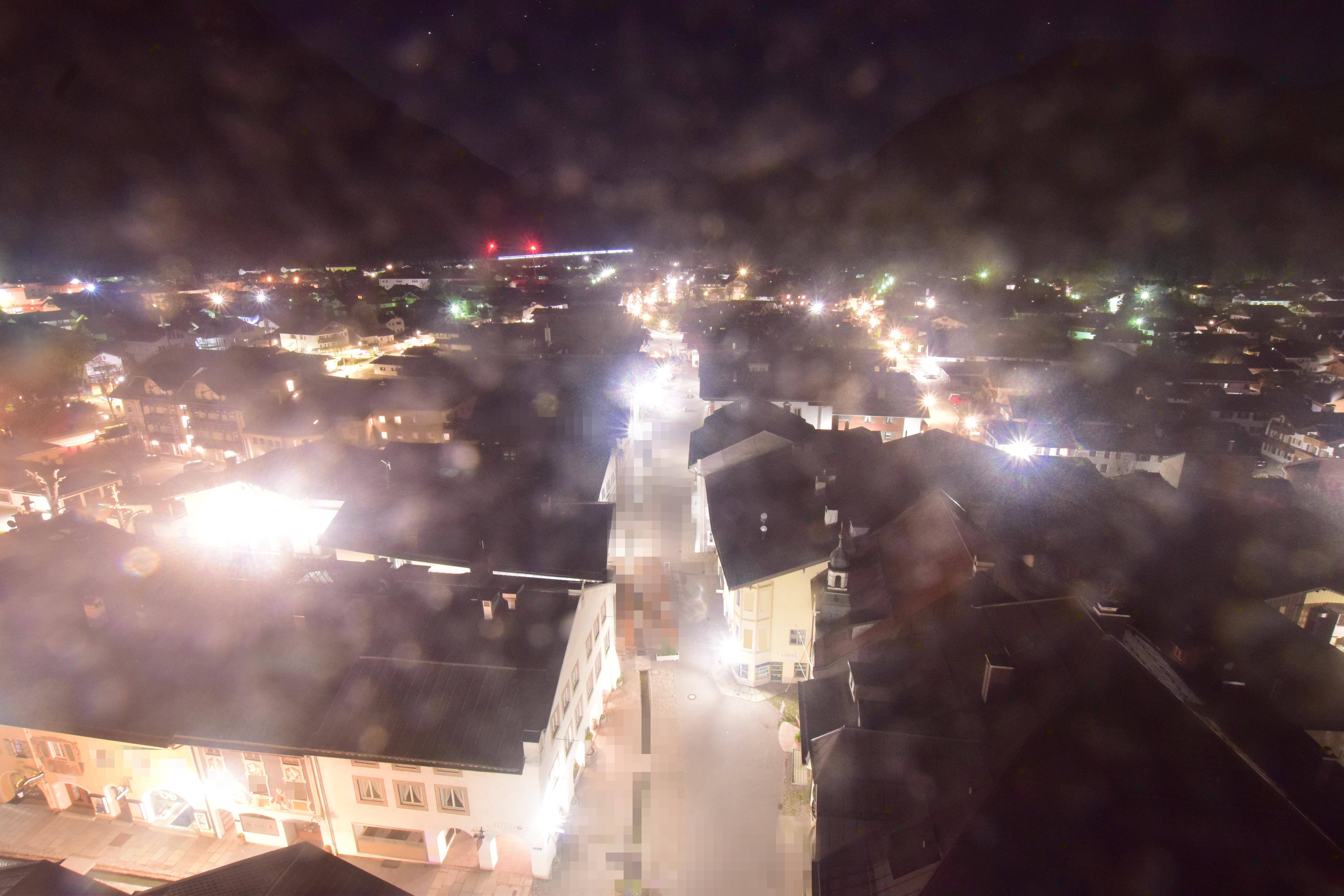 Archiv Foto Webcam Karwendel Mittenwald - Kirche