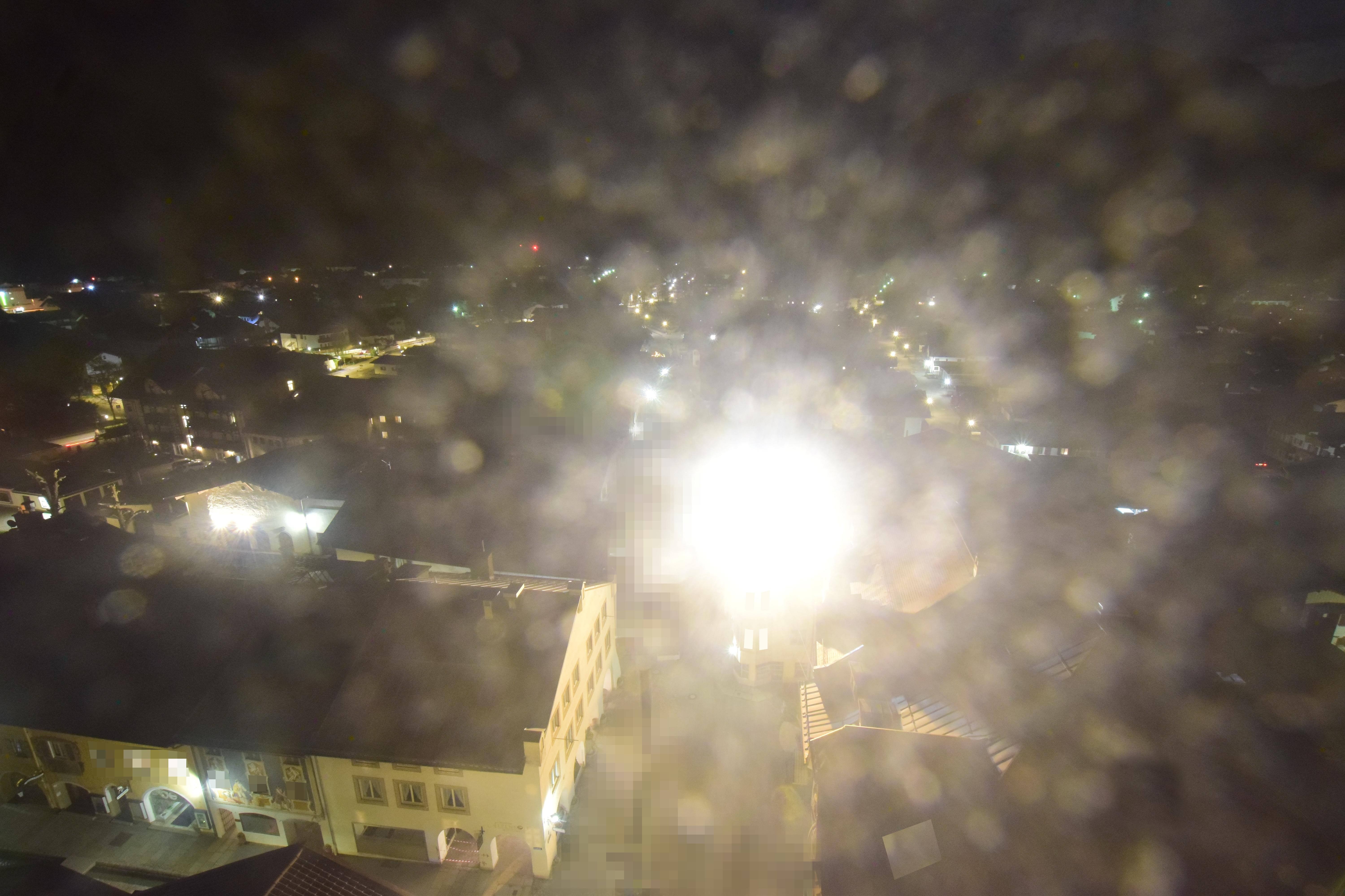 Archiv Foto Webcam Karwendel Mittenwald - Kirche