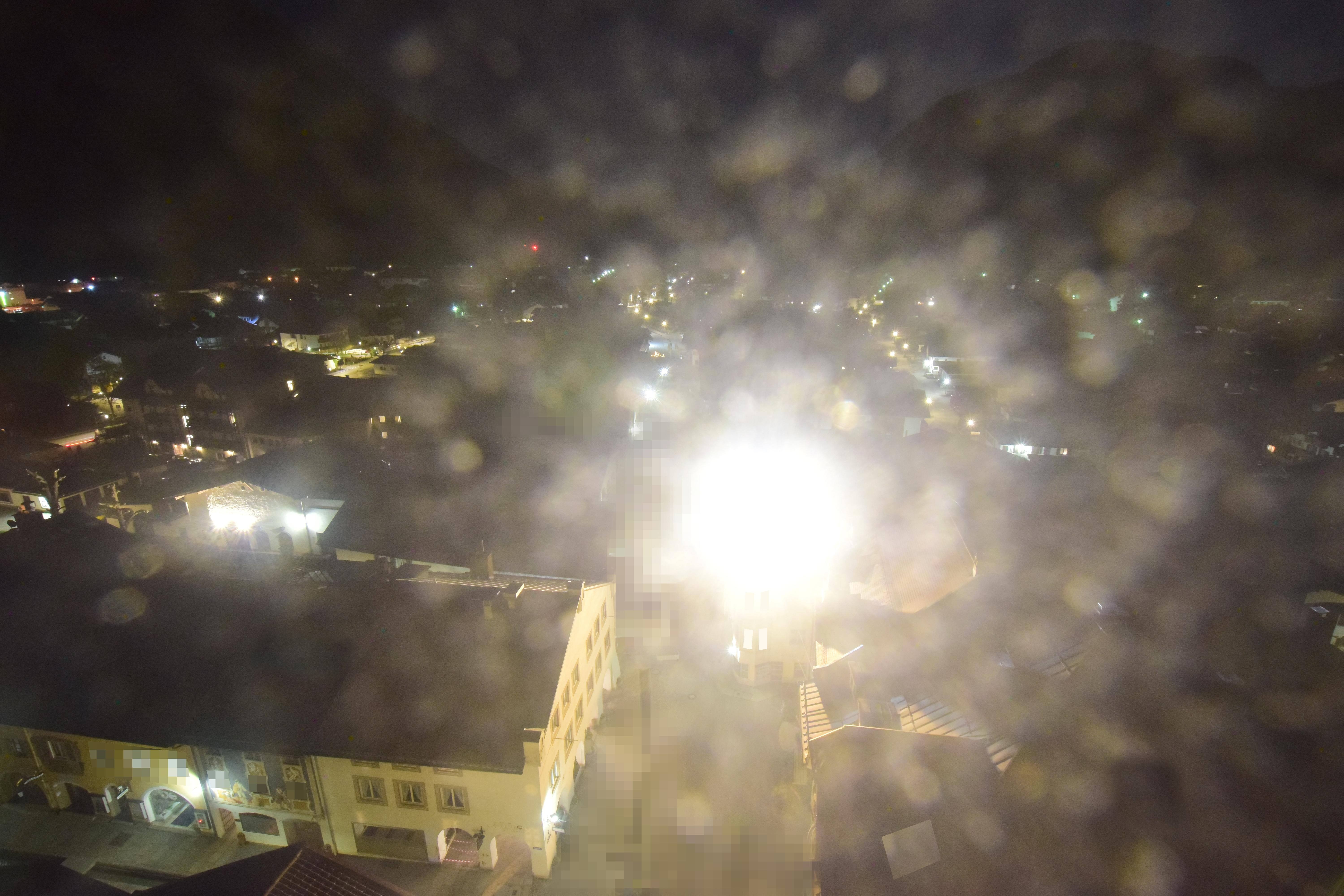 Archiv Foto Webcam Karwendel Mittenwald - Kirche