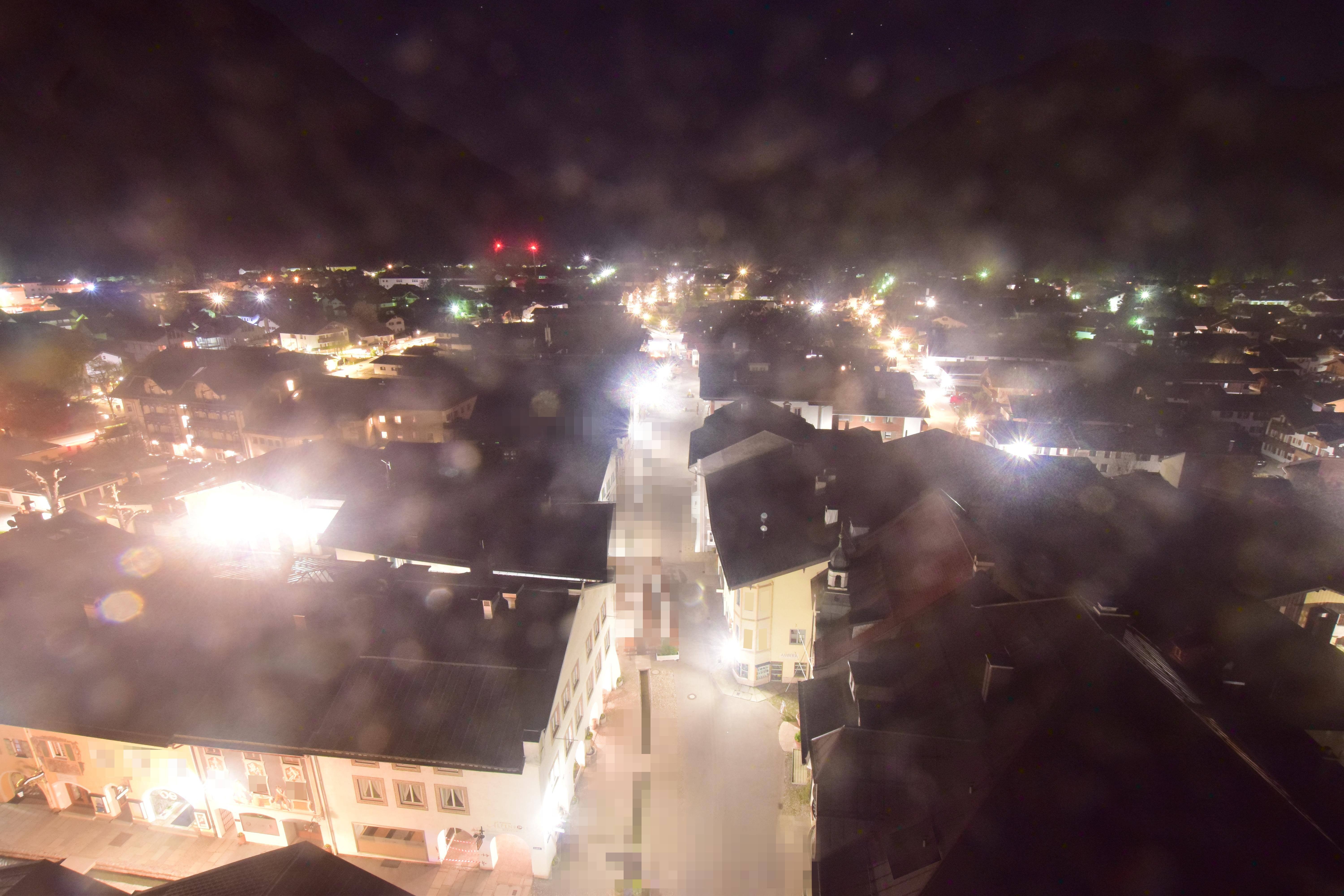 Archiv Foto Webcam Karwendel Mittenwald - Kirche