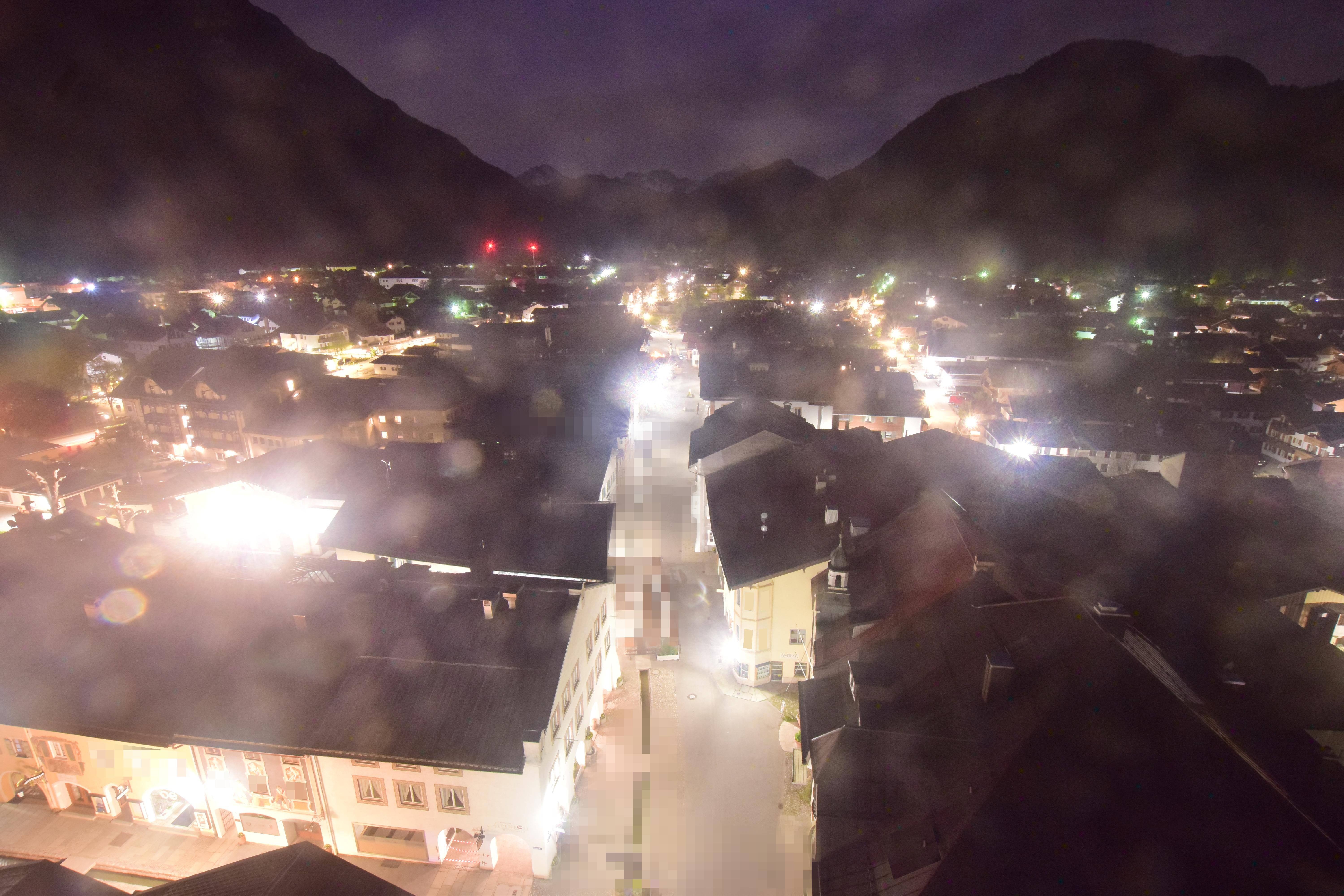 Archiv Foto Webcam Karwendel Mittenwald - Kirche