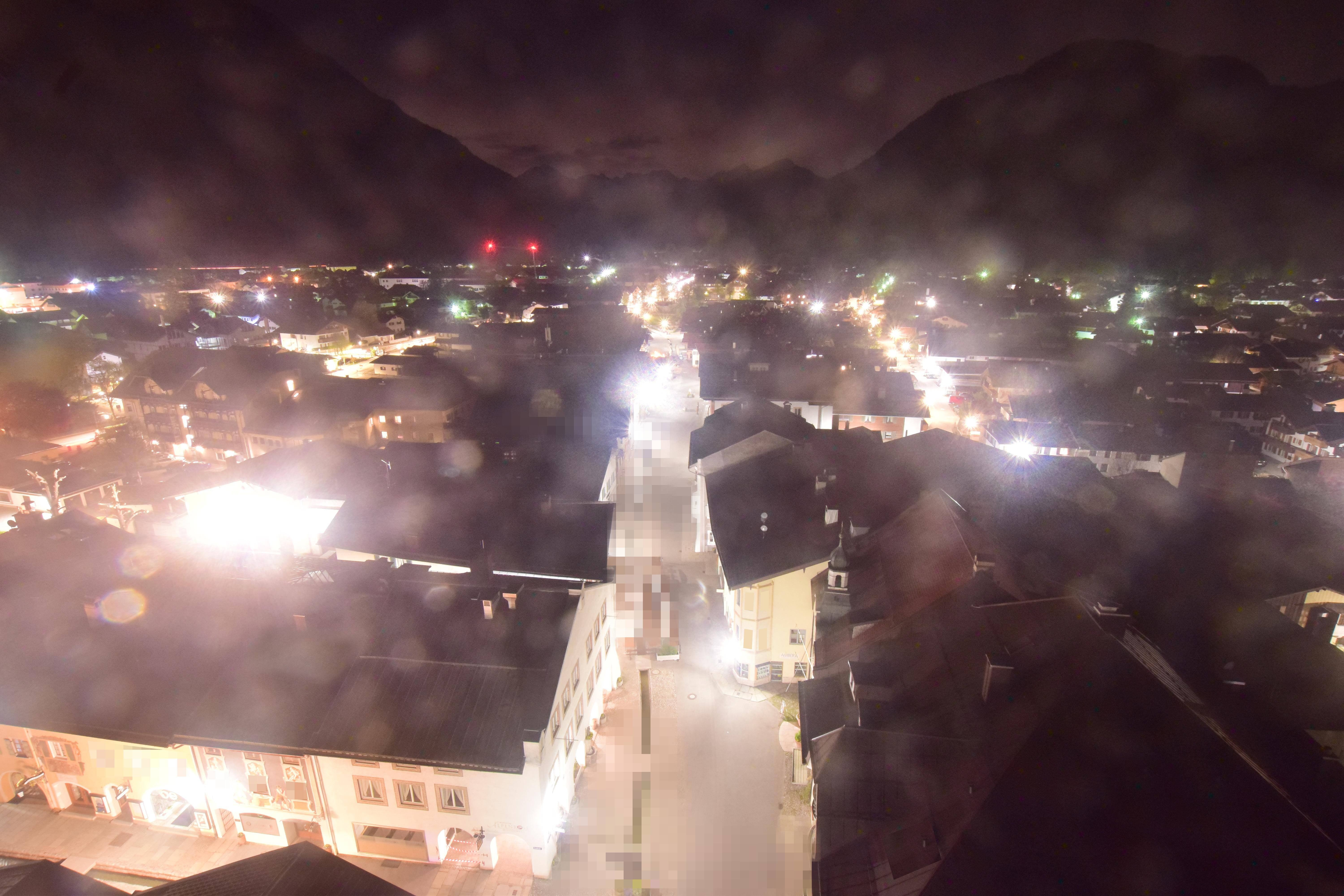 Archiv Foto Webcam Karwendel Mittenwald - Kirche