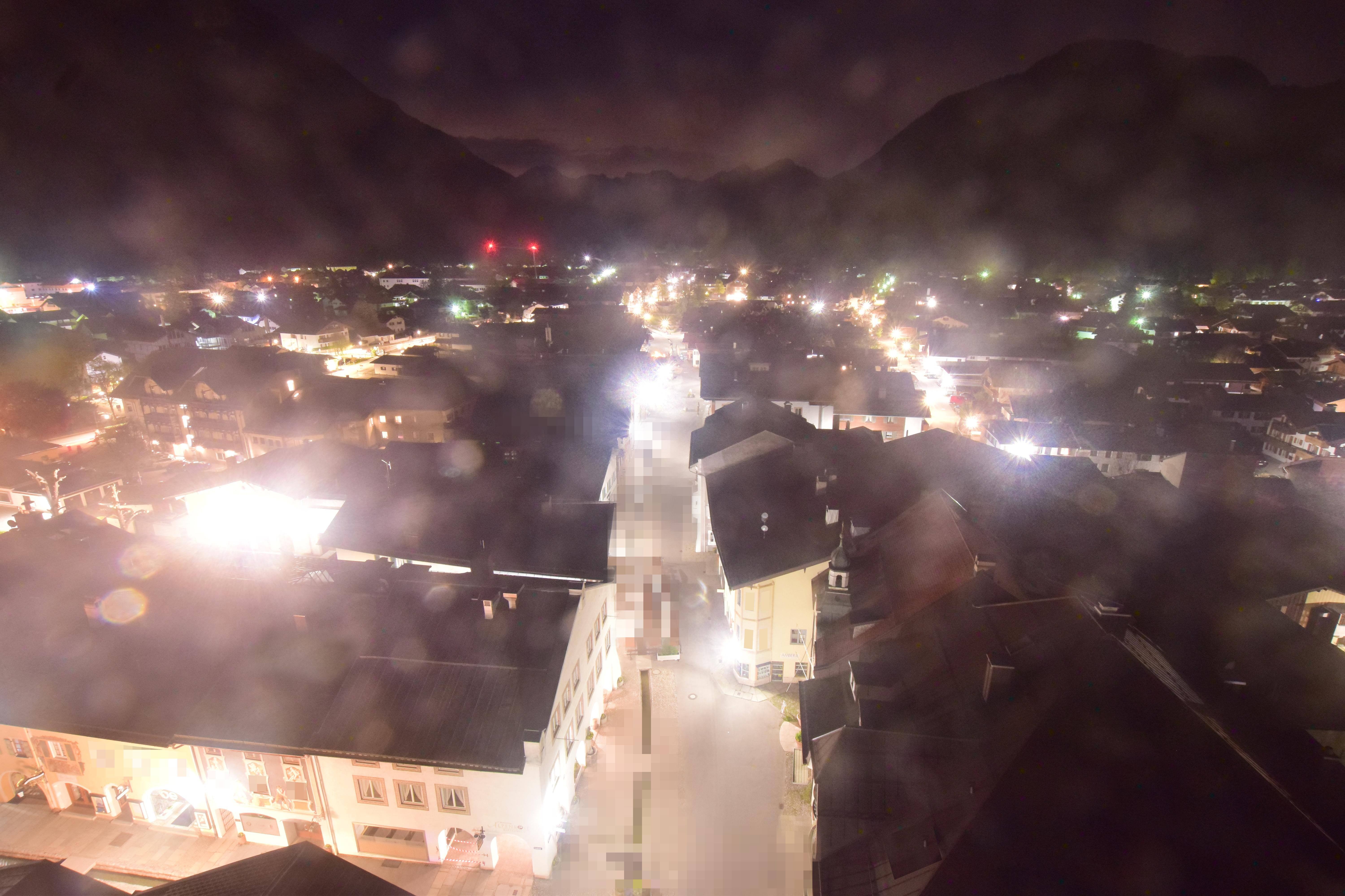 Archiv Foto Webcam Karwendel Mittenwald - Kirche