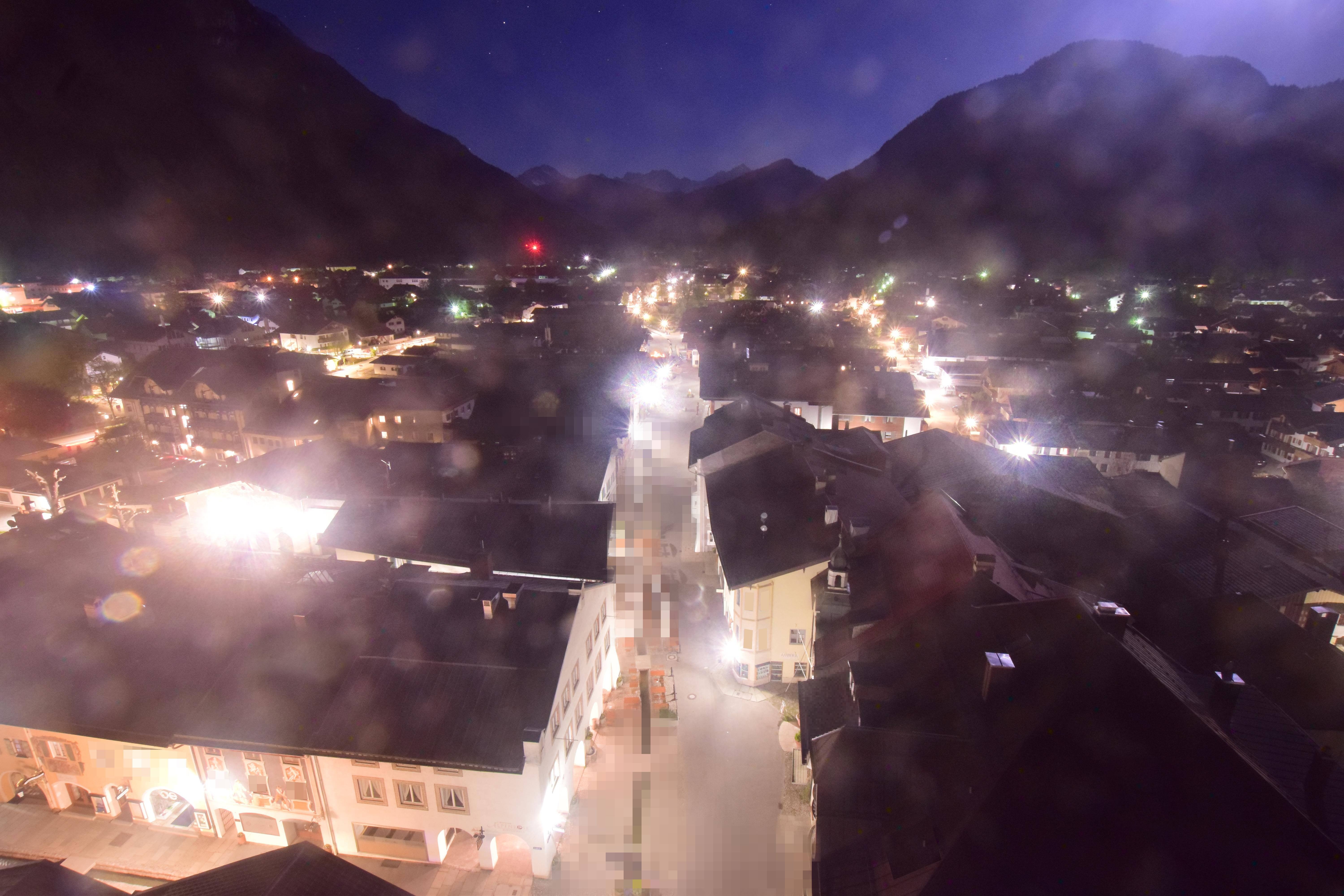 Archiv Foto Webcam Karwendel Mittenwald - Kirche