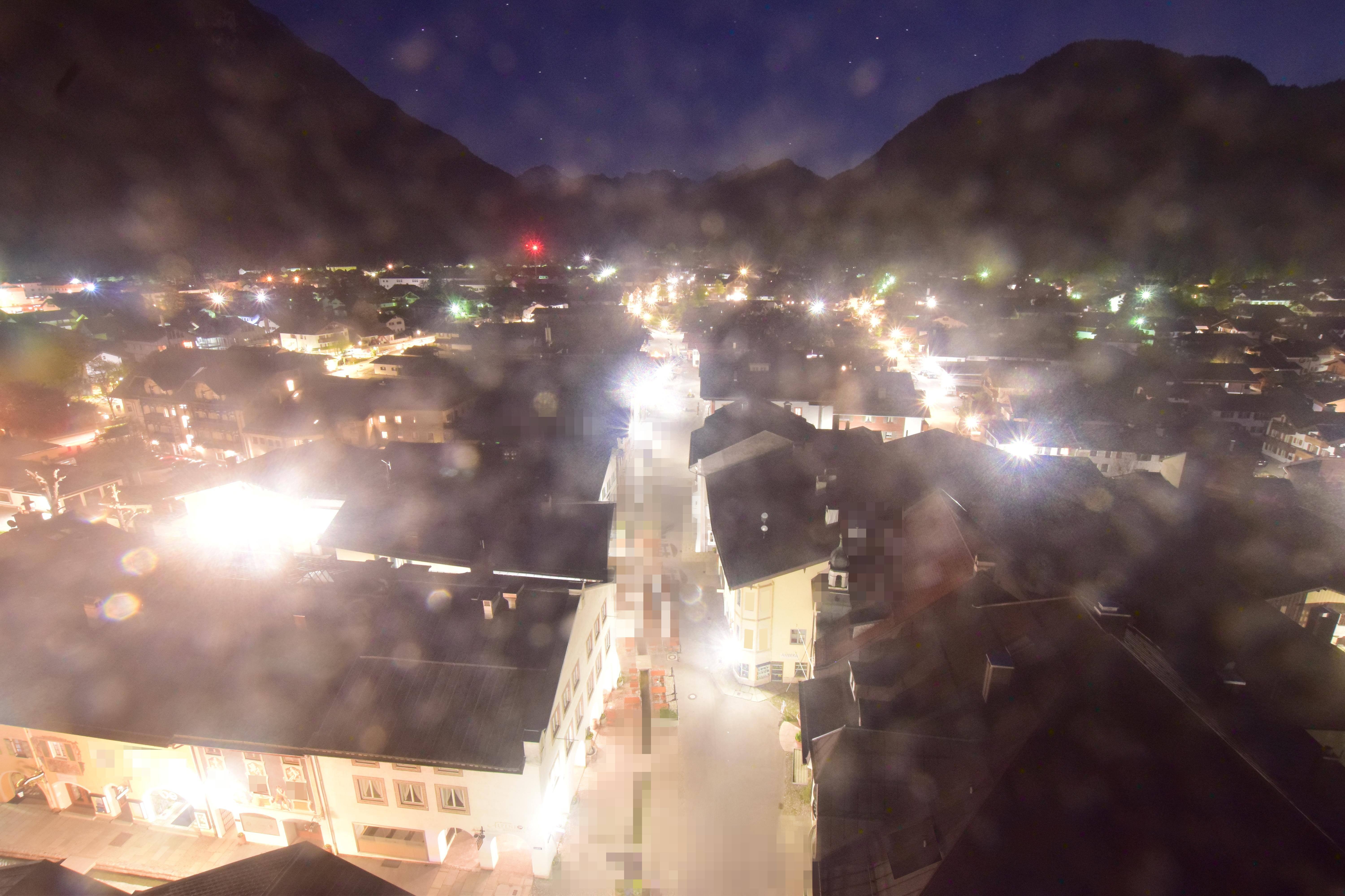 Archiv Foto Webcam Karwendel Mittenwald - Kirche