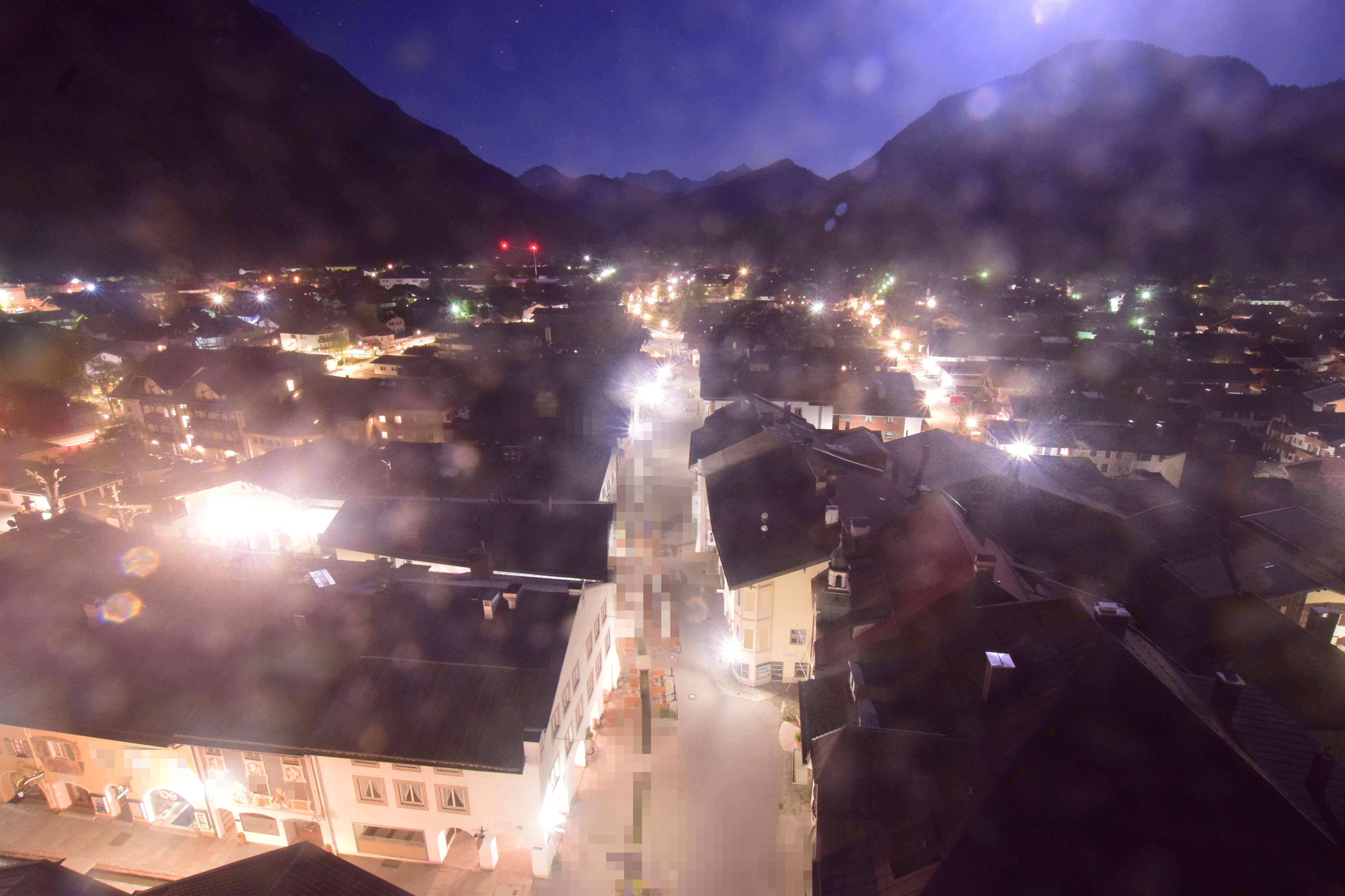 Archiv Foto Webcam Karwendel Mittenwald - Kirche