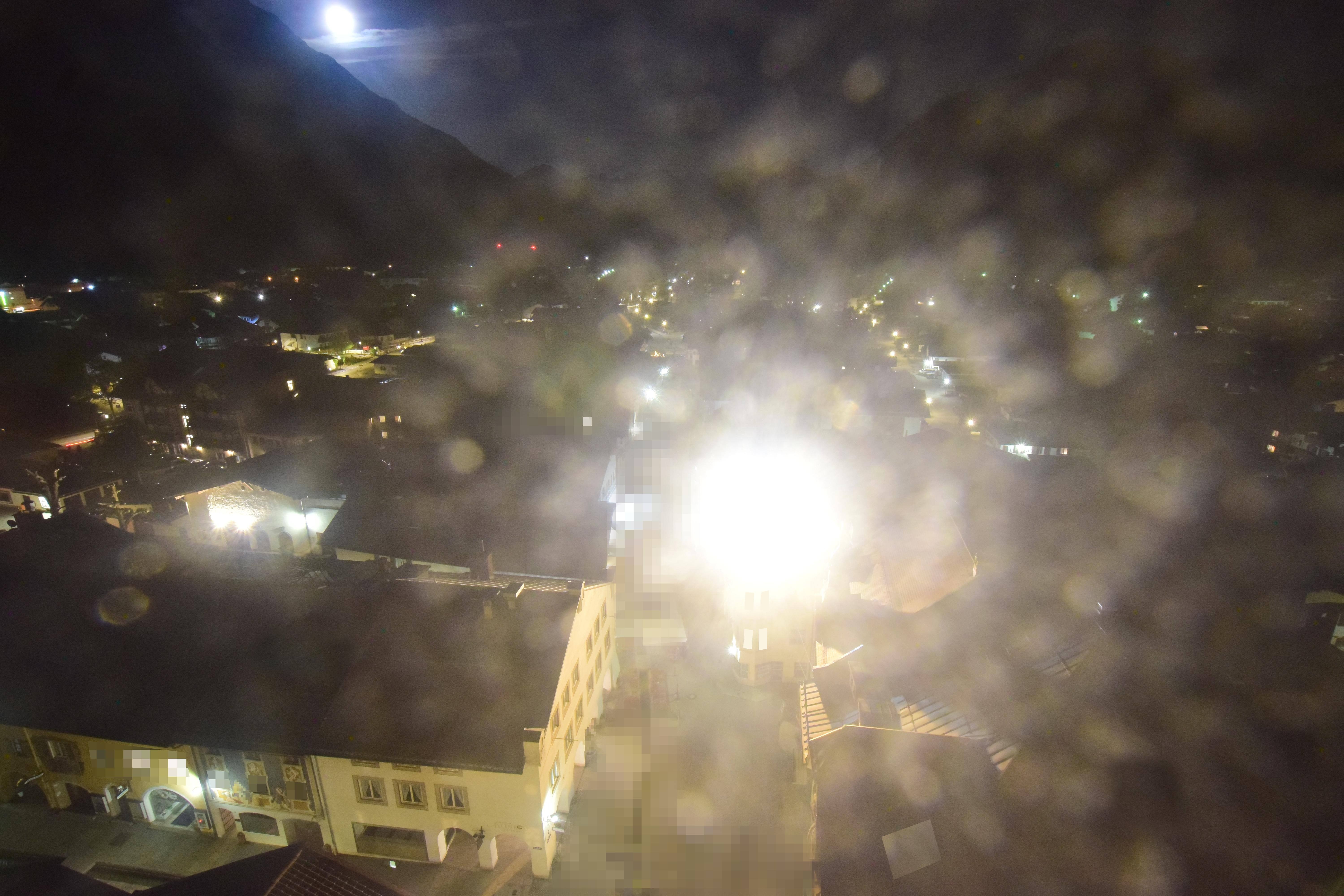 Archiv Foto Webcam Karwendel Mittenwald - Kirche