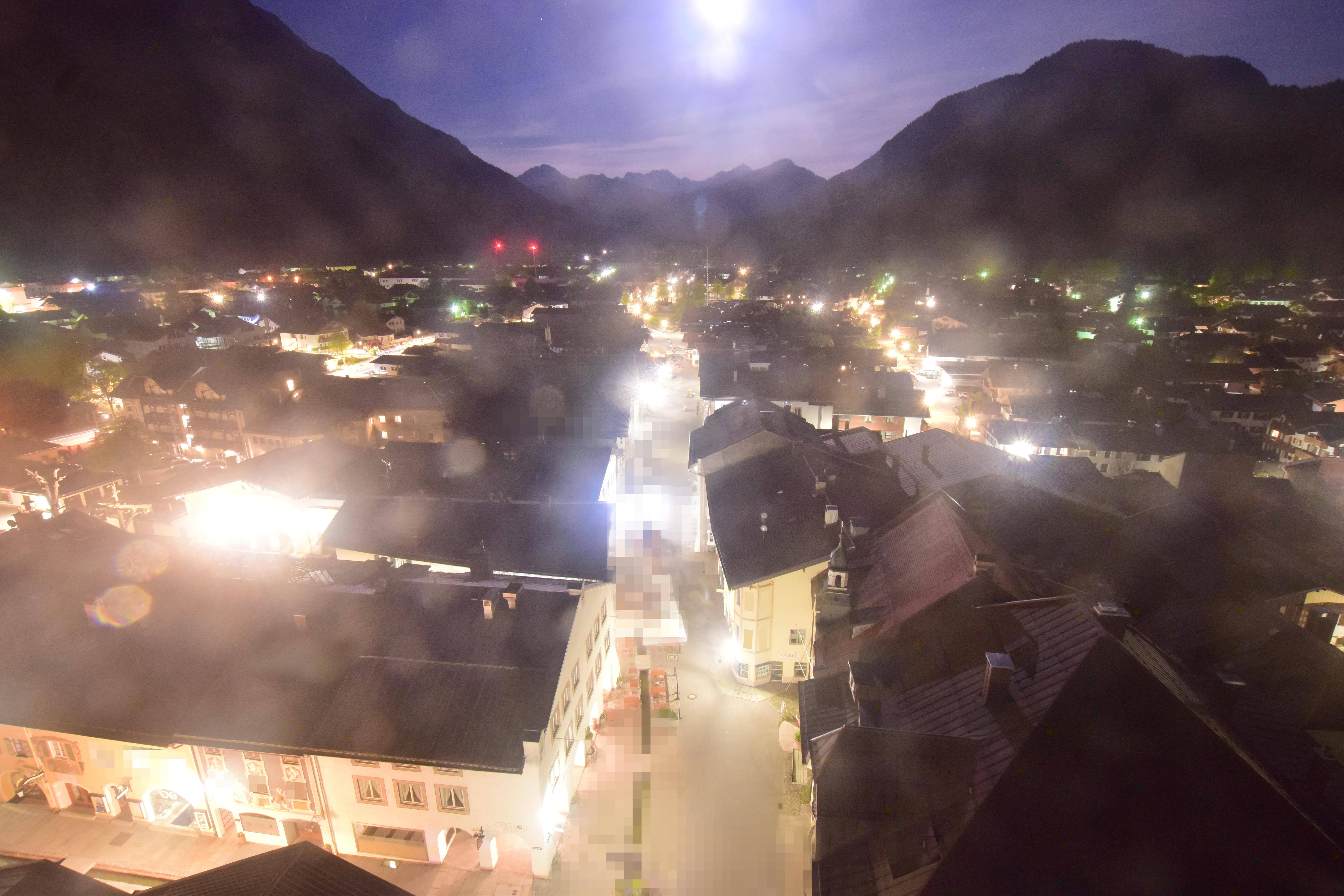 Archiv Foto Webcam Karwendel Mittenwald - Kirche