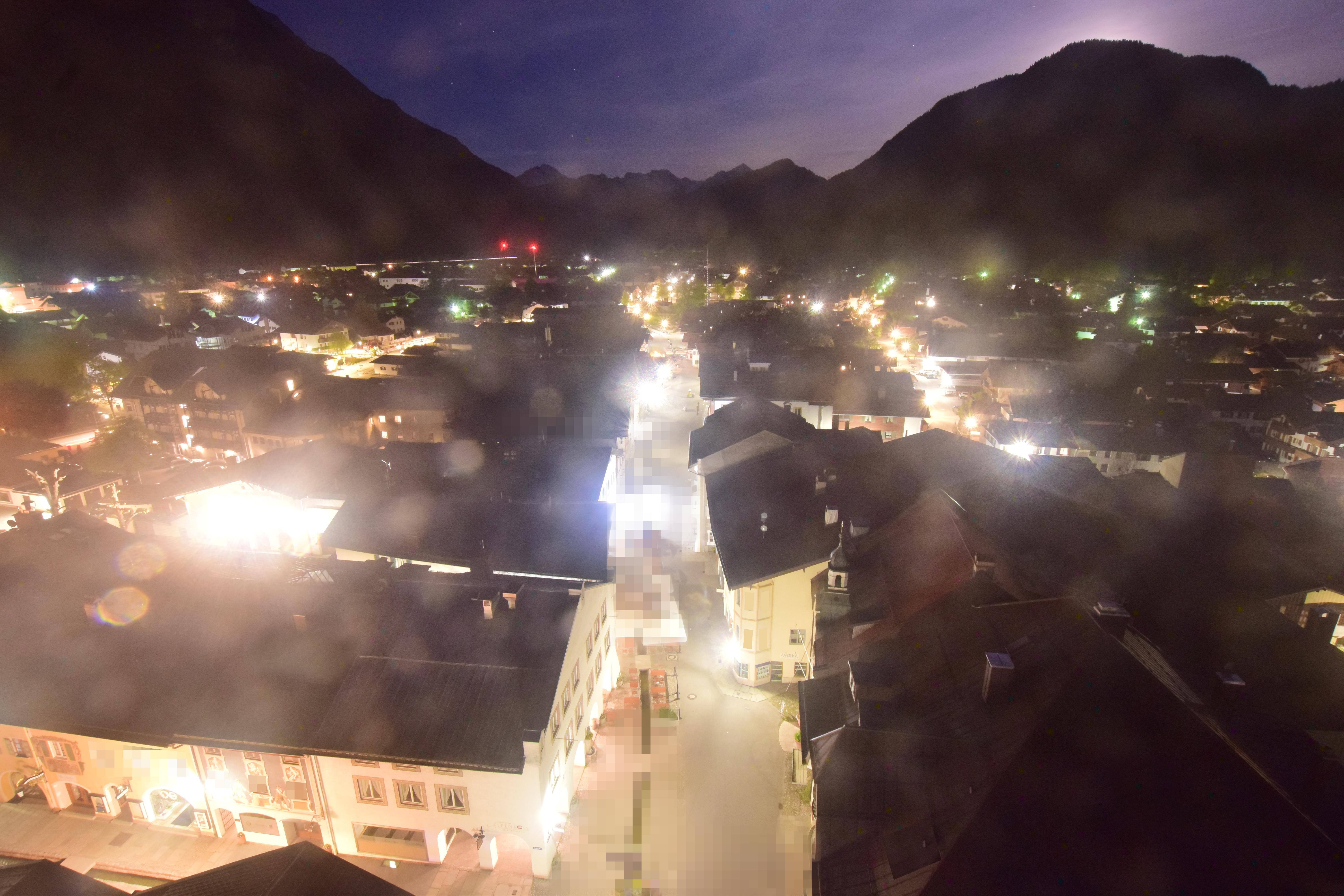 Archiv Foto Webcam Karwendel Mittenwald - Kirche