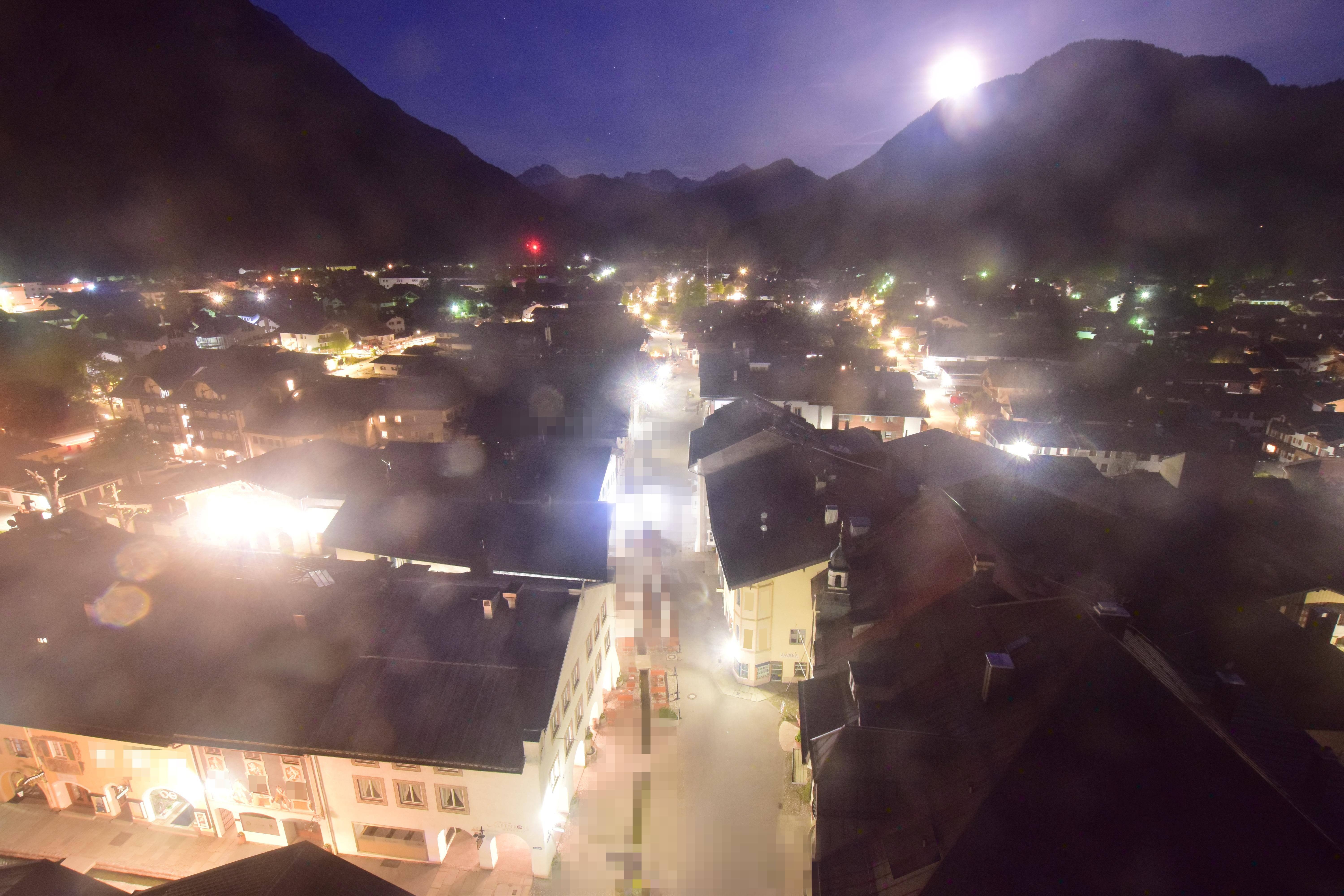 Archiv Foto Webcam Karwendel Mittenwald - Kirche