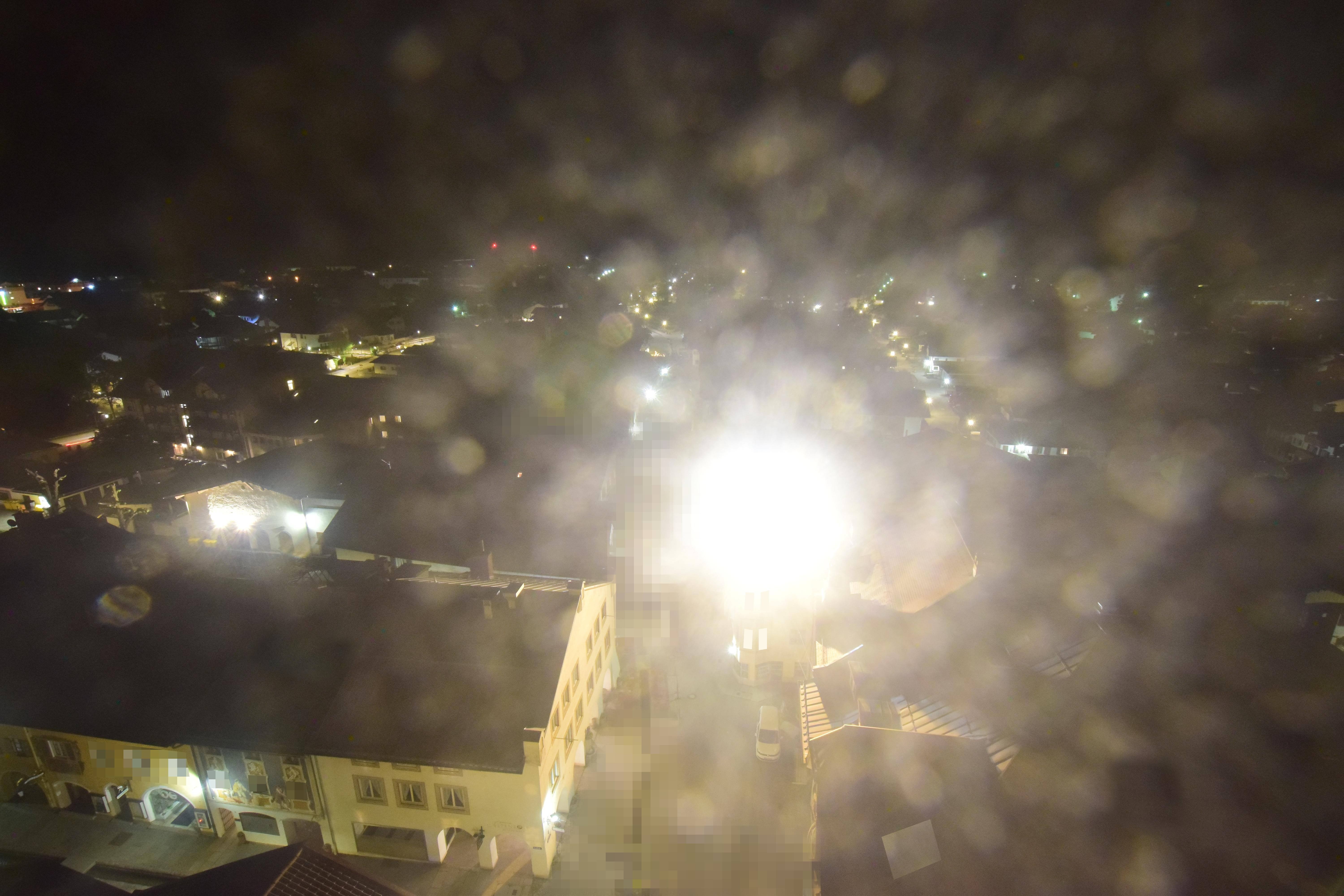 Archived image Webcam Karwendel Mittenwald - Church