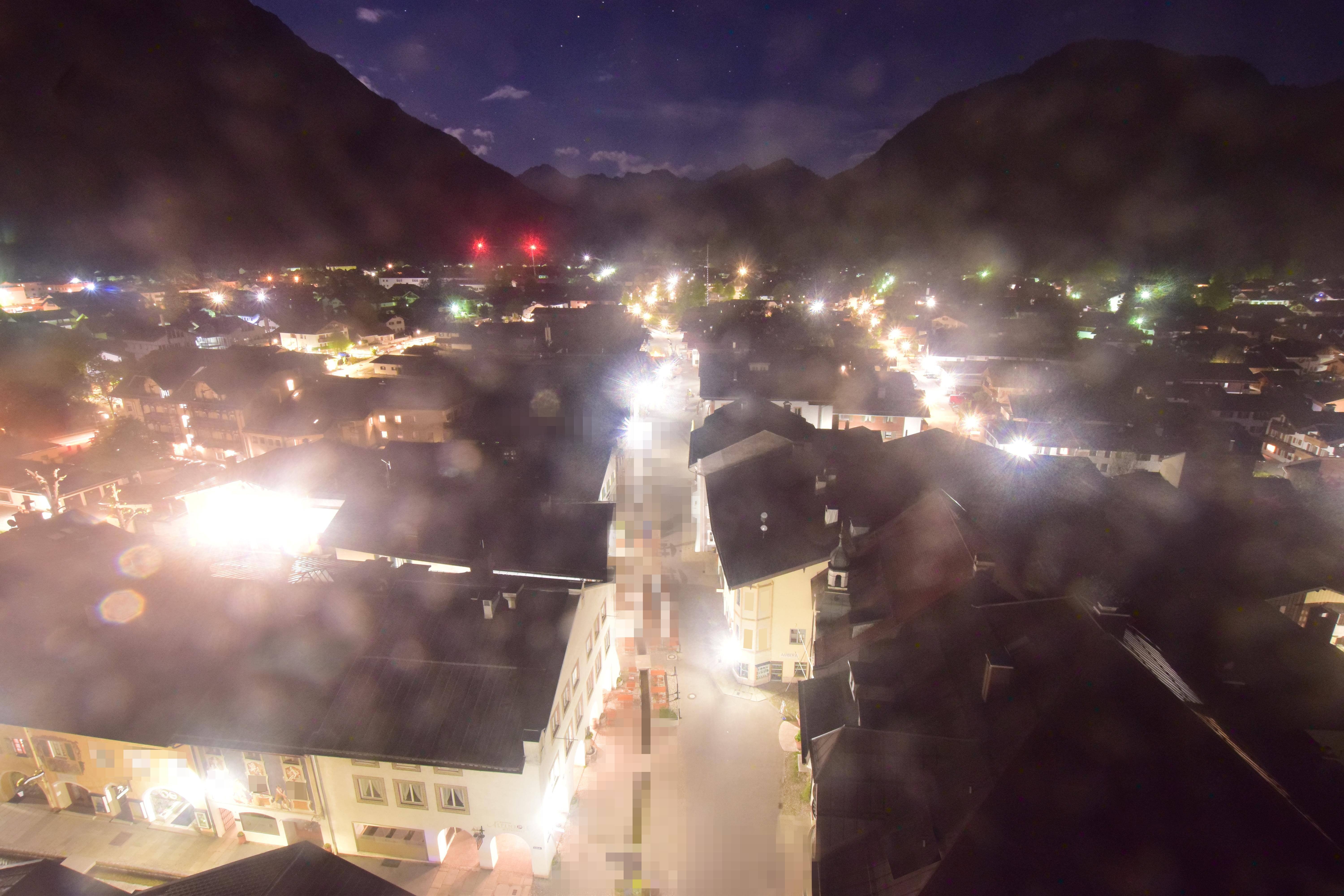 Archiv Foto Webcam Karwendel Mittenwald - Kirche