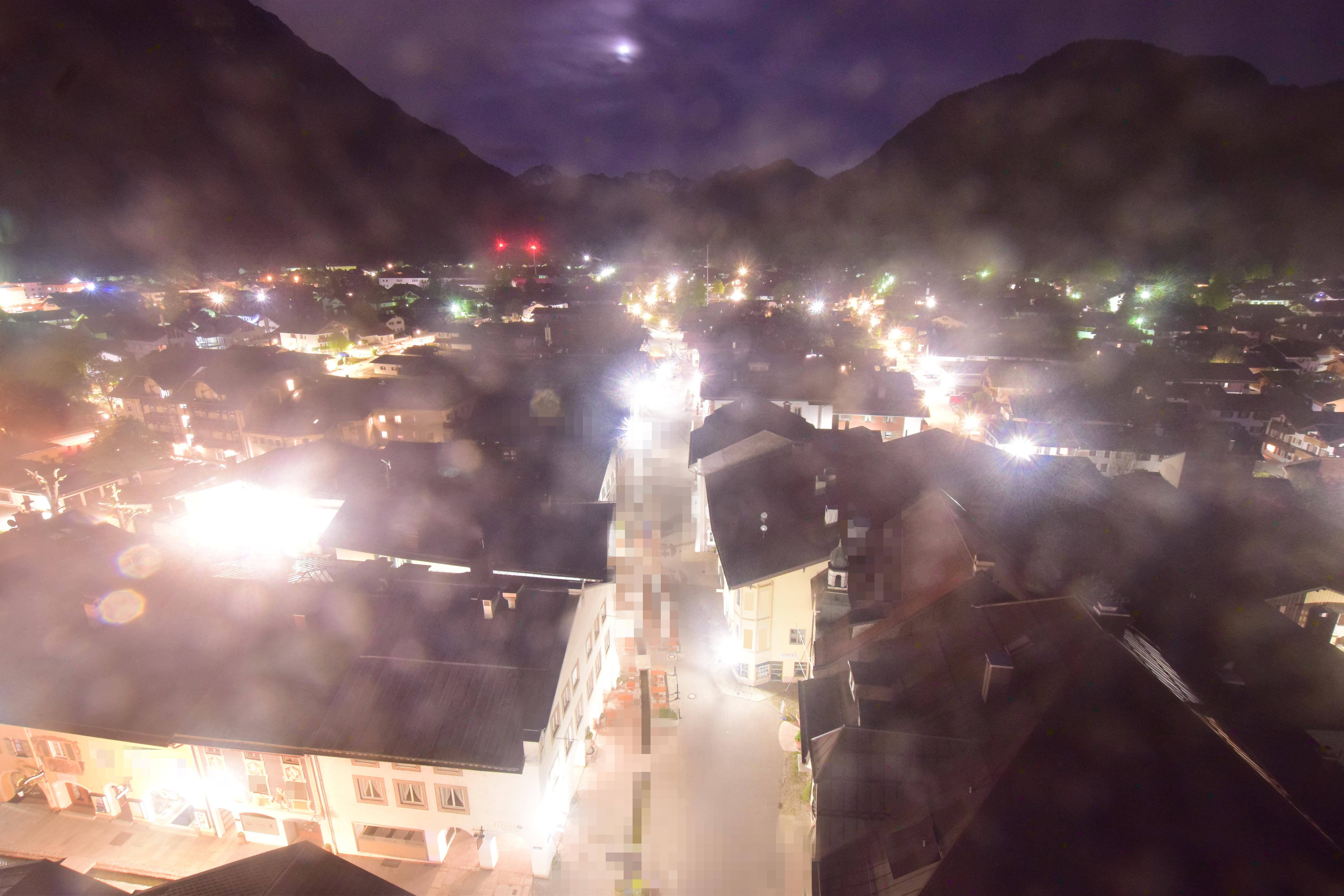 Archiv Foto Webcam Karwendel Mittenwald - Kirche