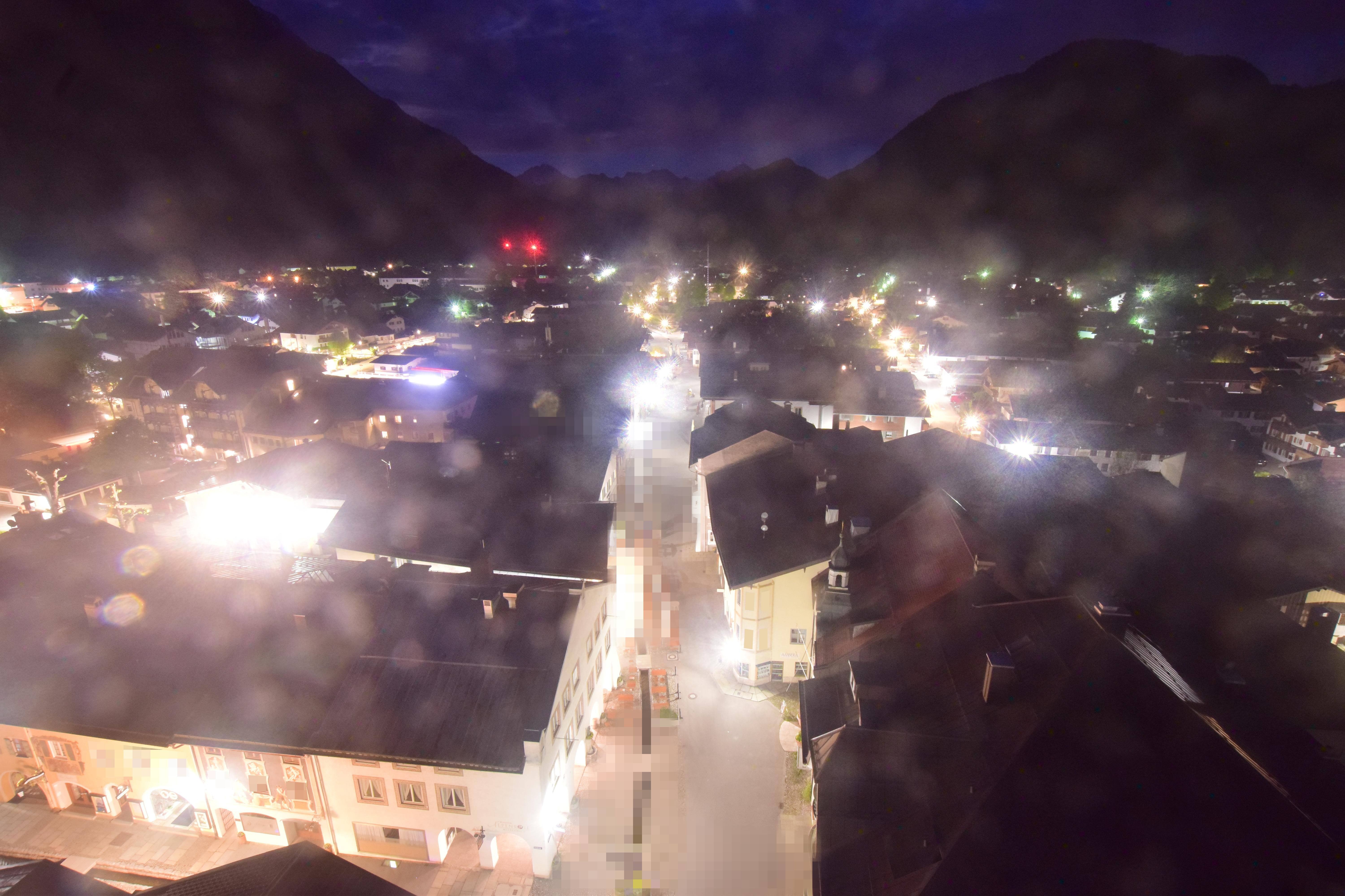 Archiv Foto Webcam Karwendel Mittenwald - Kirche
