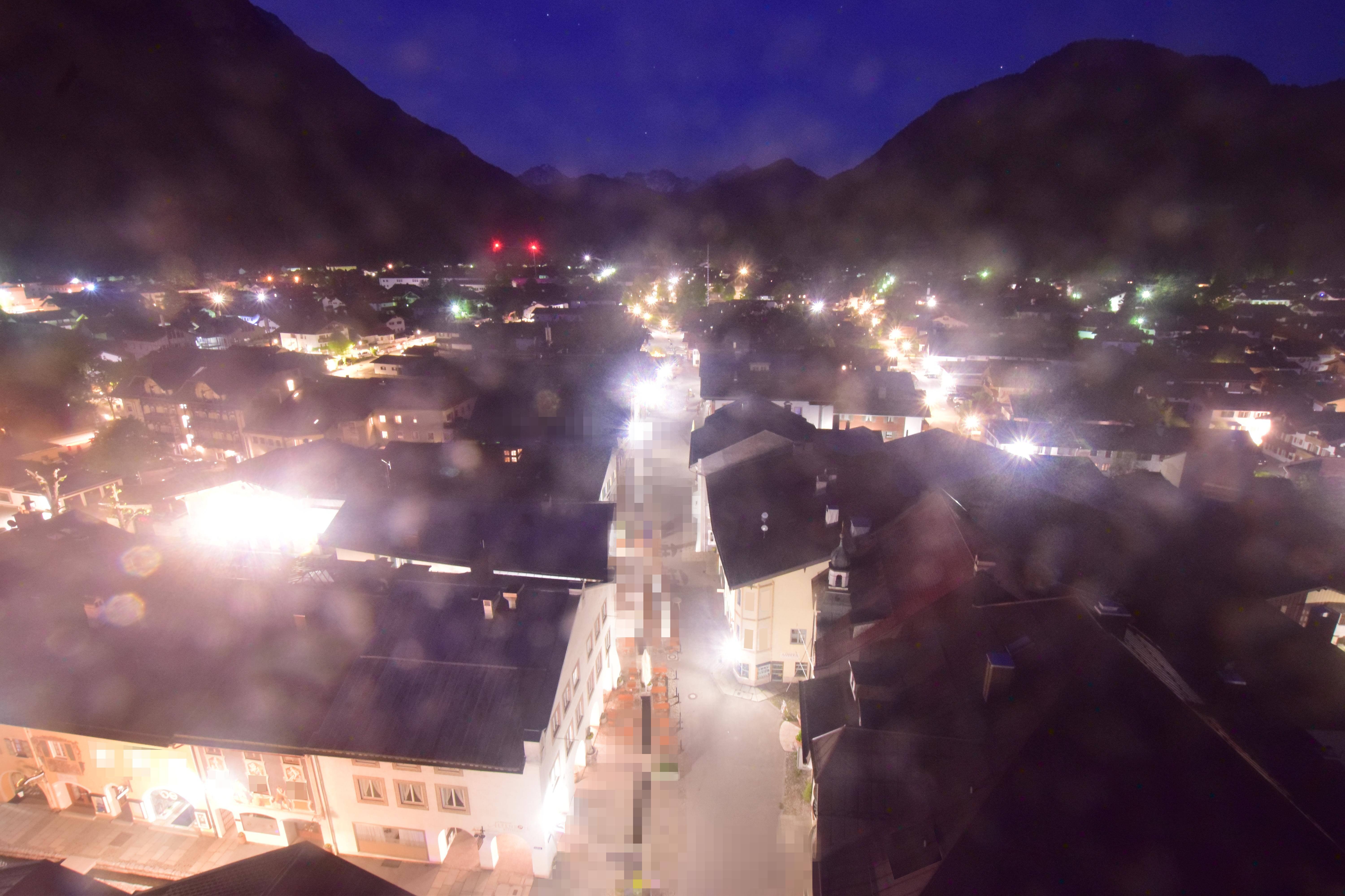 Archiv Foto Webcam Karwendel Mittenwald - Kirche